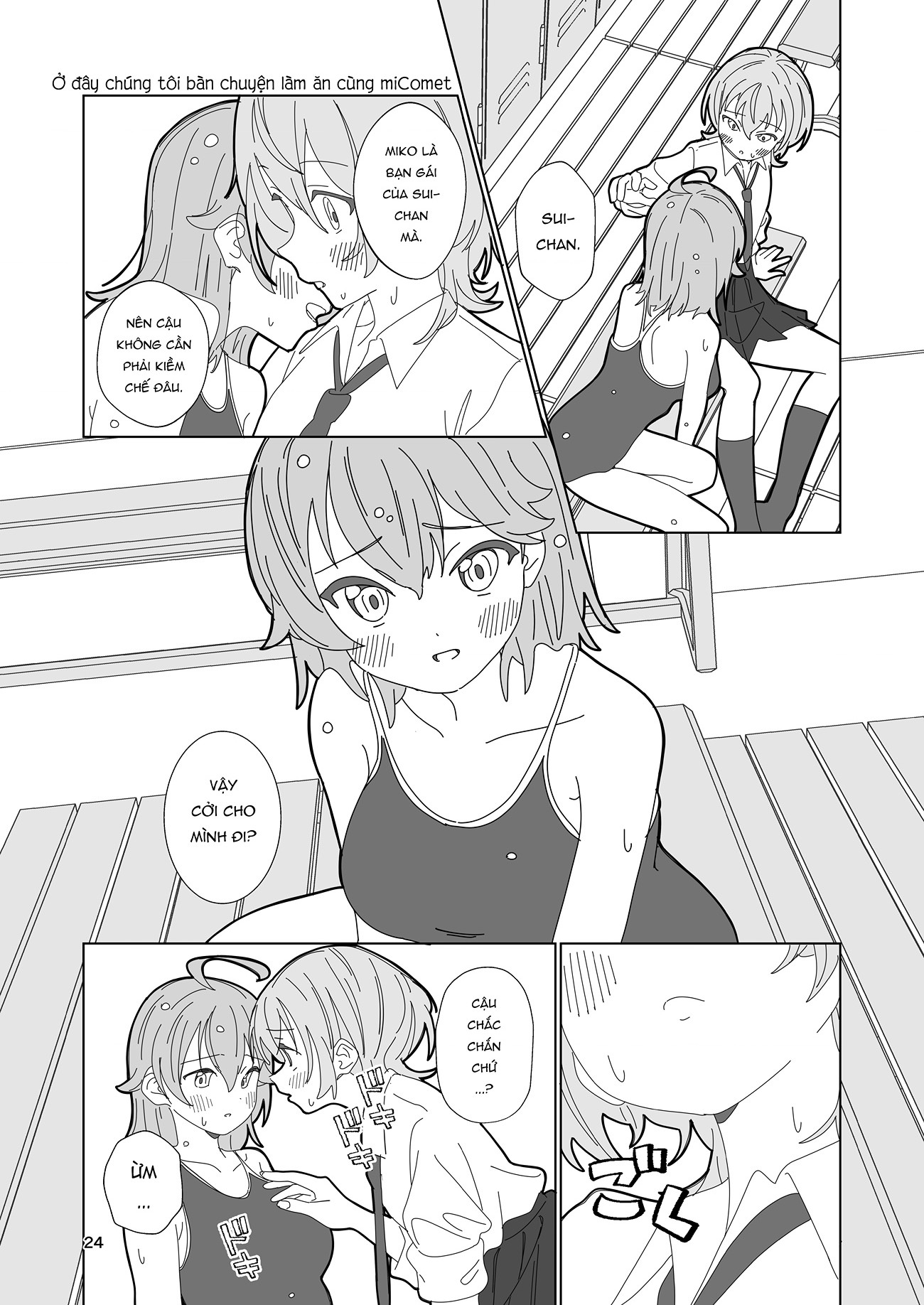 đọc truyện Nè Suichan, Hãy Chạm Vào Mình Đi? Chương 1 ảnh 25 tại Thiên Thai Truyện