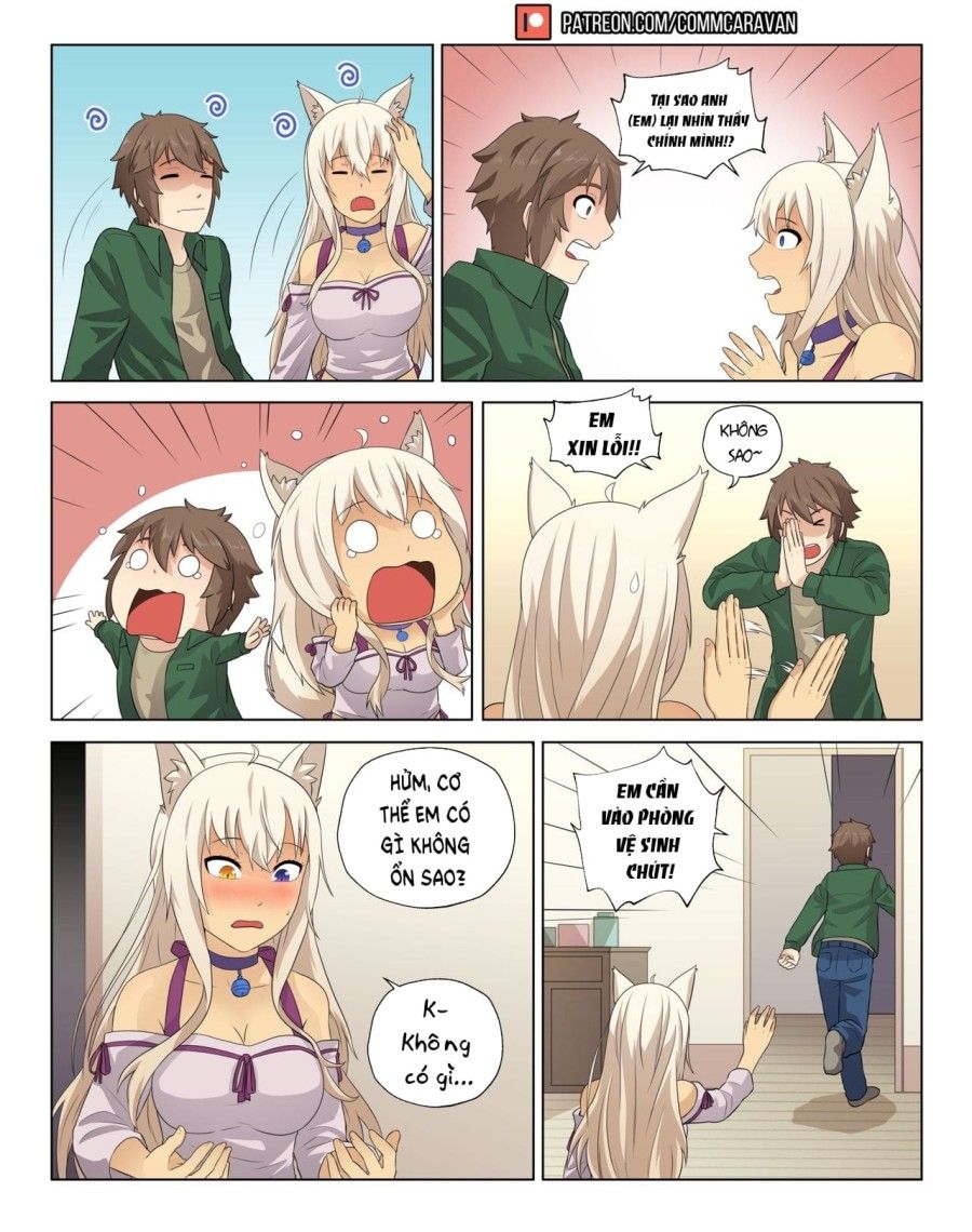 Nekopara: Hoán Đổi Thân Xác Oneshot page 4 - Giả Dược