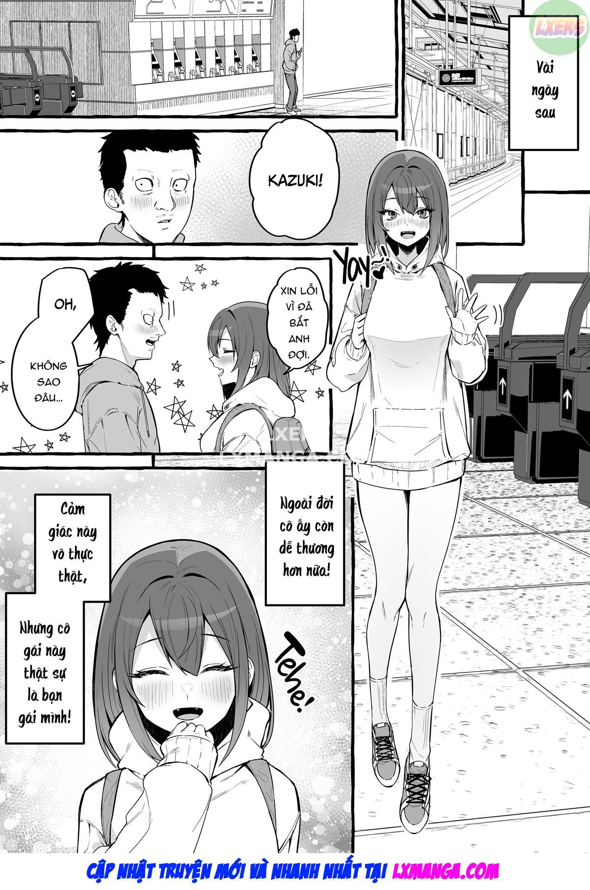 đọc truyện Net De Deatta Kyonyu Kanojo To Attara Shiboritoraremakutta Hanashi. Oneshot ảnh 18 tại Giả Dược