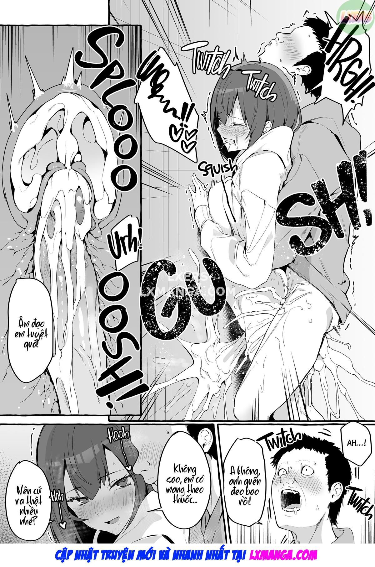 đọc truyện Net De Deatta Kyonyu Kanojo To Attara Shiboritoraremakutta Hanashi. Oneshot ảnh 27 tại Giả Dược