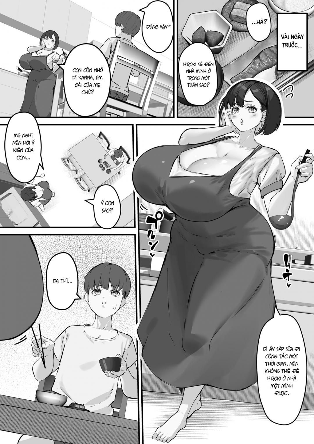 đọc truyện Netorare Kaa-san – Kaa-san Ga Aitsu No Nikubenki Ni Natta Hi Chương 1 ảnh 4 tại Giả Dược