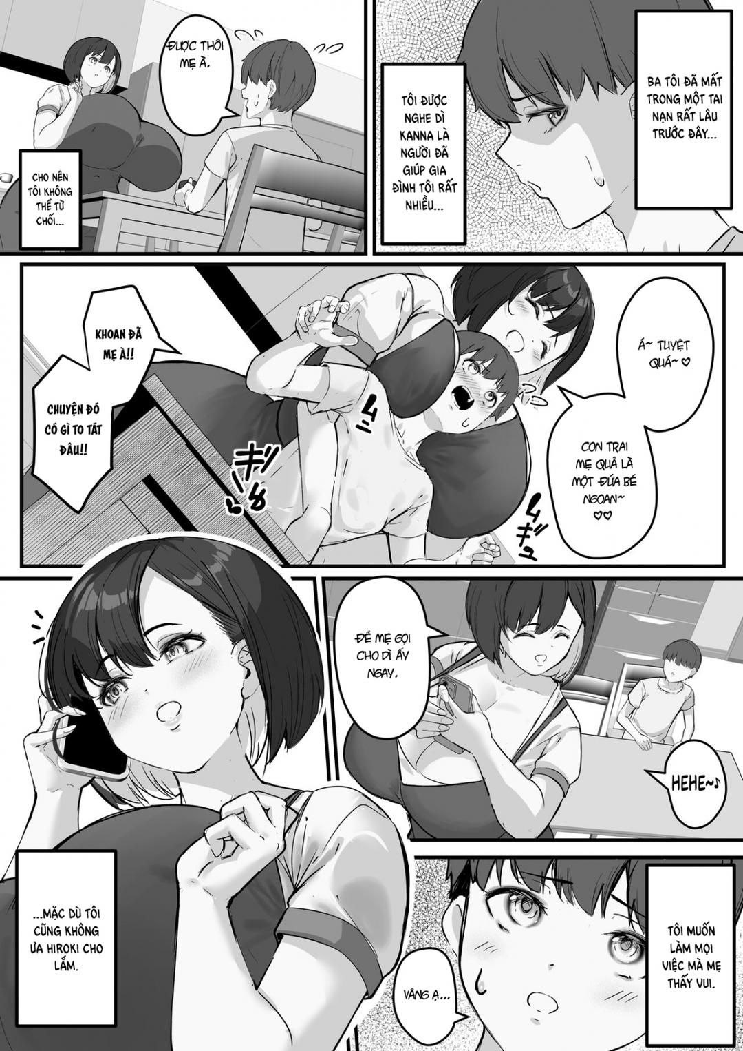 đọc truyện Netorare Kaa-san – Kaa-san Ga Aitsu No Nikubenki Ni Natta Hi Chương 1 ảnh 5 tại Giả Dược