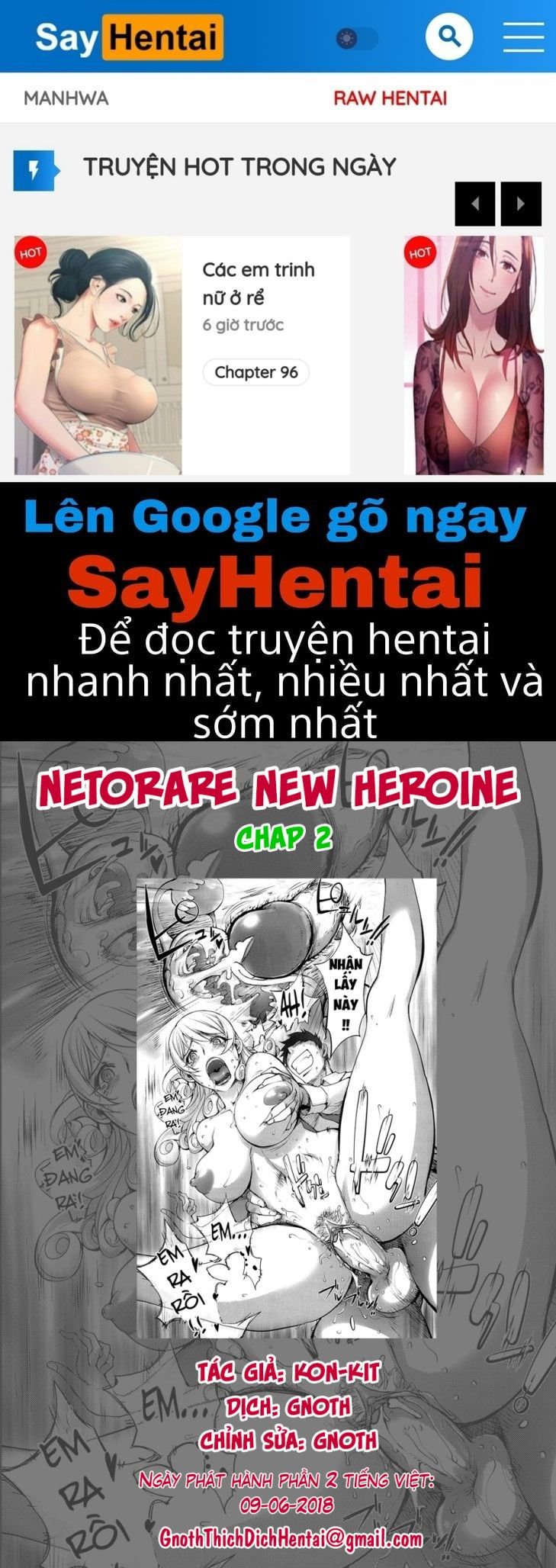 đọc truyện Netorare New Heroine Chương 2 ảnh 1 tại Giả Dược