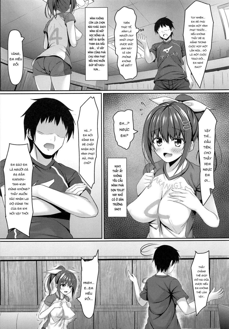 Netorare Rocket Oppai Jk Volley-bu Oneshot page 8 - Giả Dược