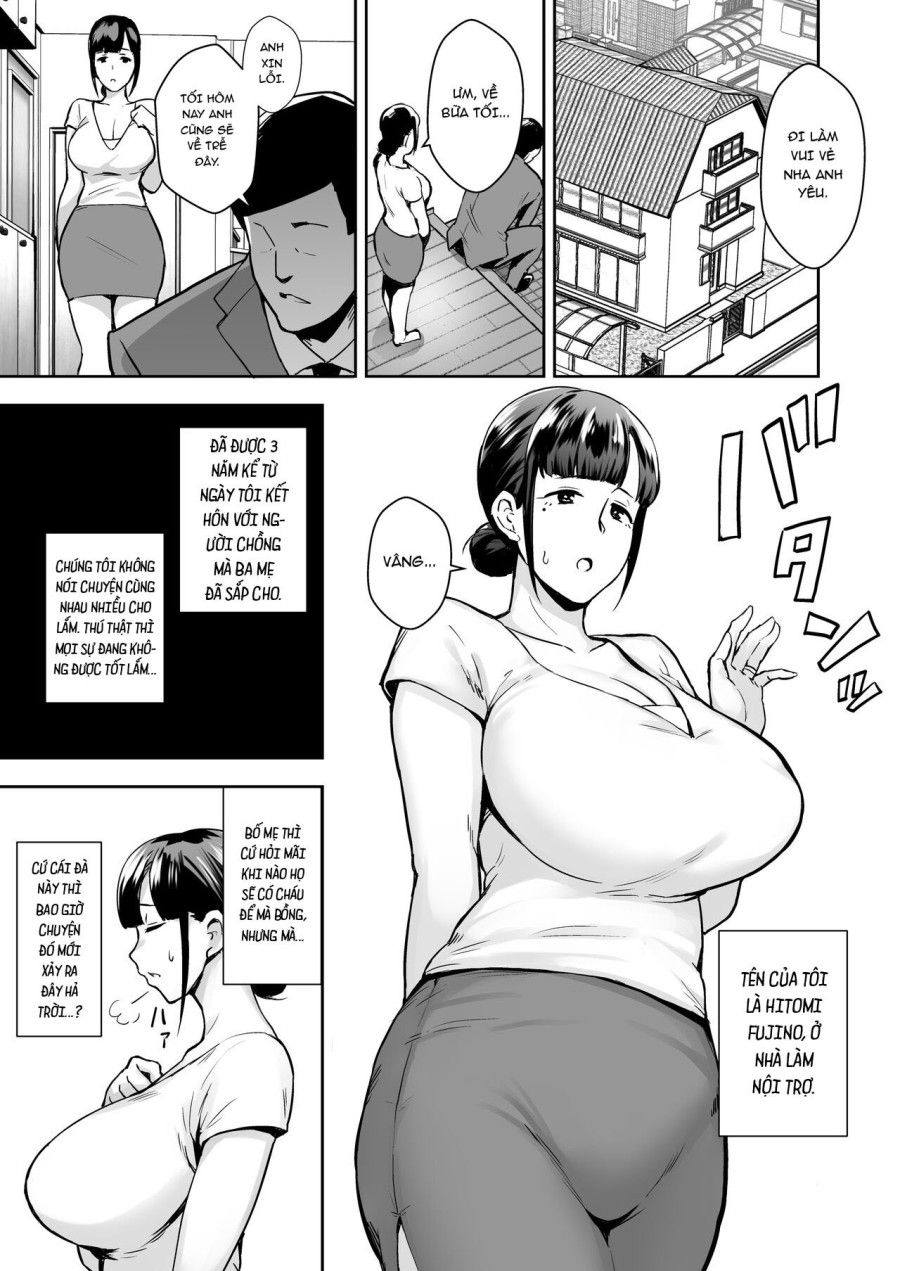 Netorareta Bakunyuu Seiso Zuma Hitomi Chương 1 page 8 - Giả Dược
