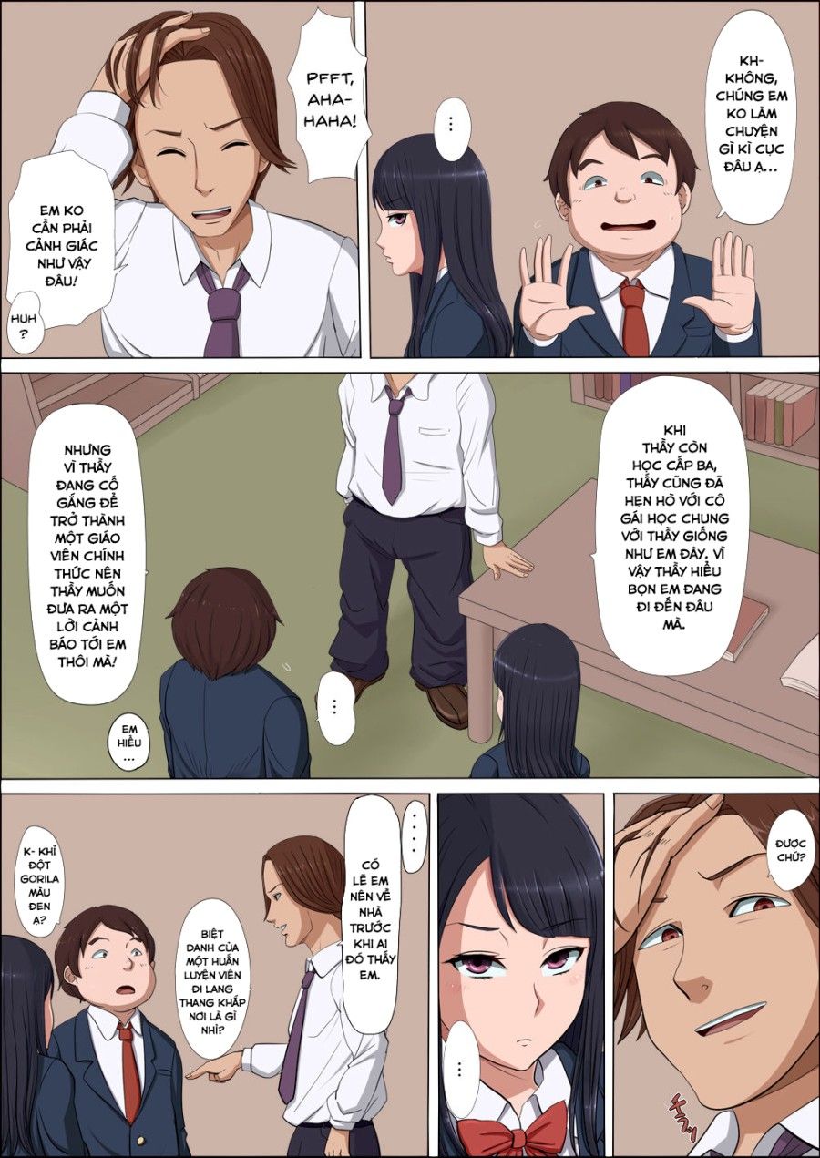 Netori Nhỏ Bạn Gái Của Thằng Học Sinh Béo Ú Chương 1 page 12 - Giả Dược