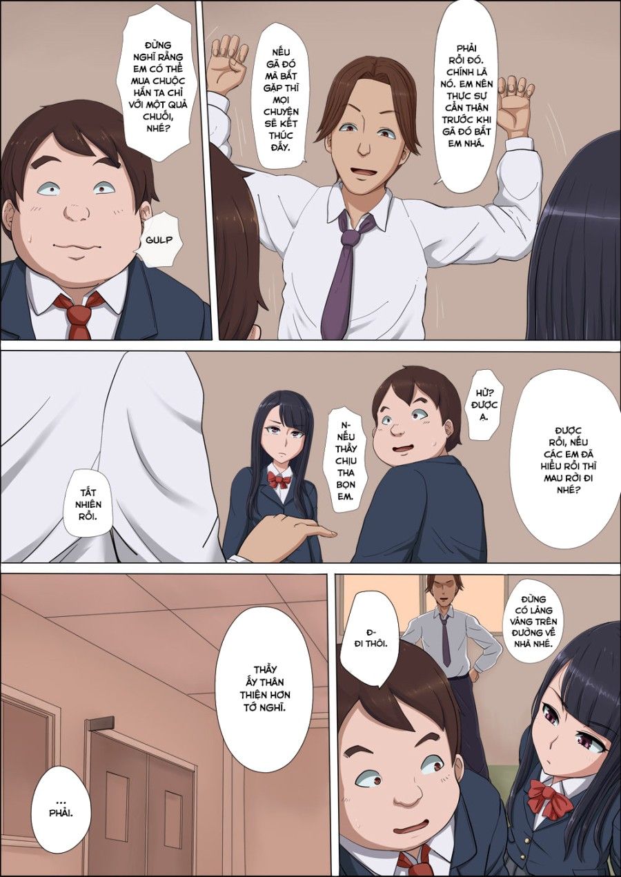Netori Nhỏ Bạn Gái Của Thằng Học Sinh Béo Ú Chương 1 page 13 - Giả Dược