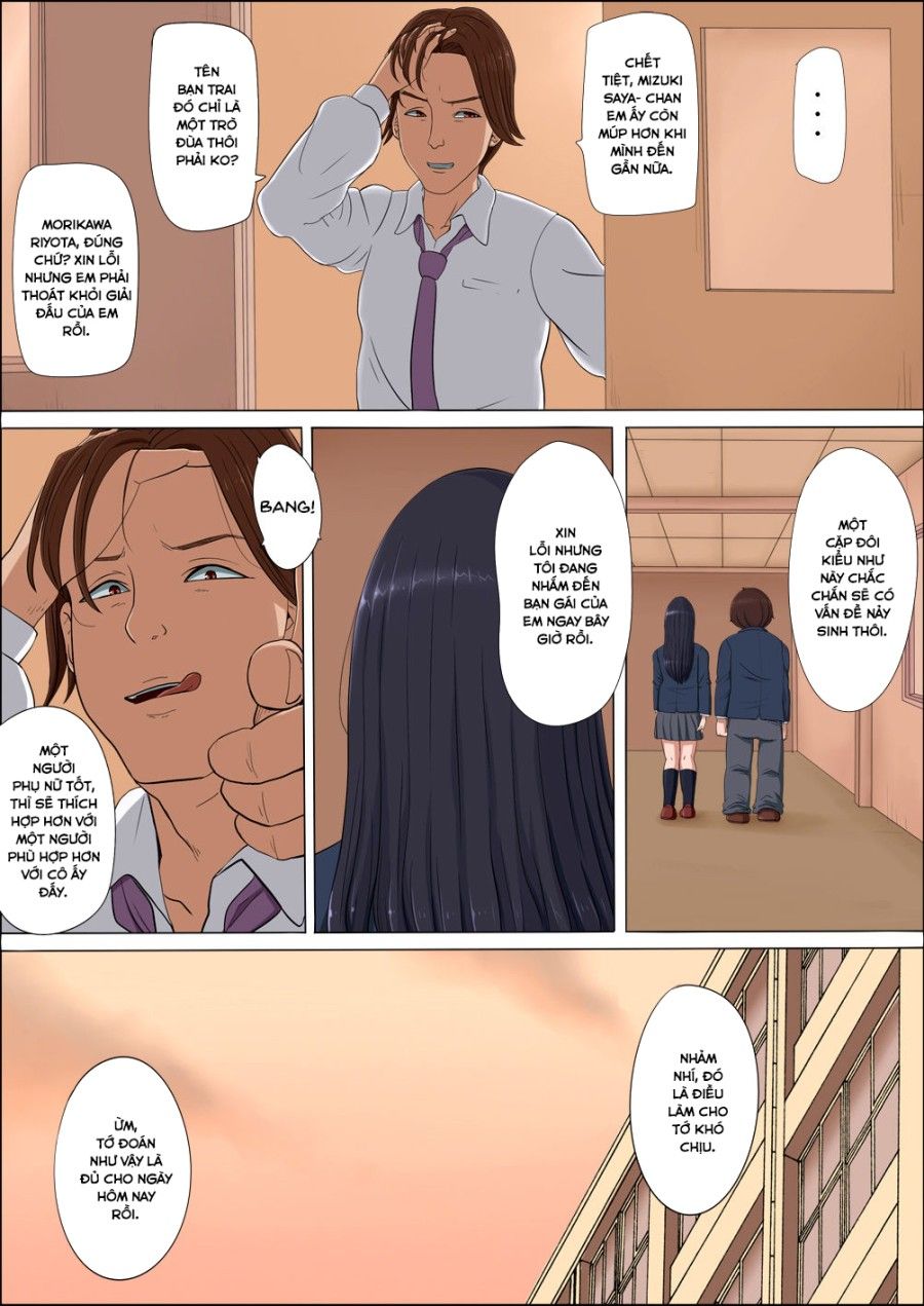 Netori Nhỏ Bạn Gái Của Thằng Học Sinh Béo Ú Chương 1 page 14 - Giả Dược