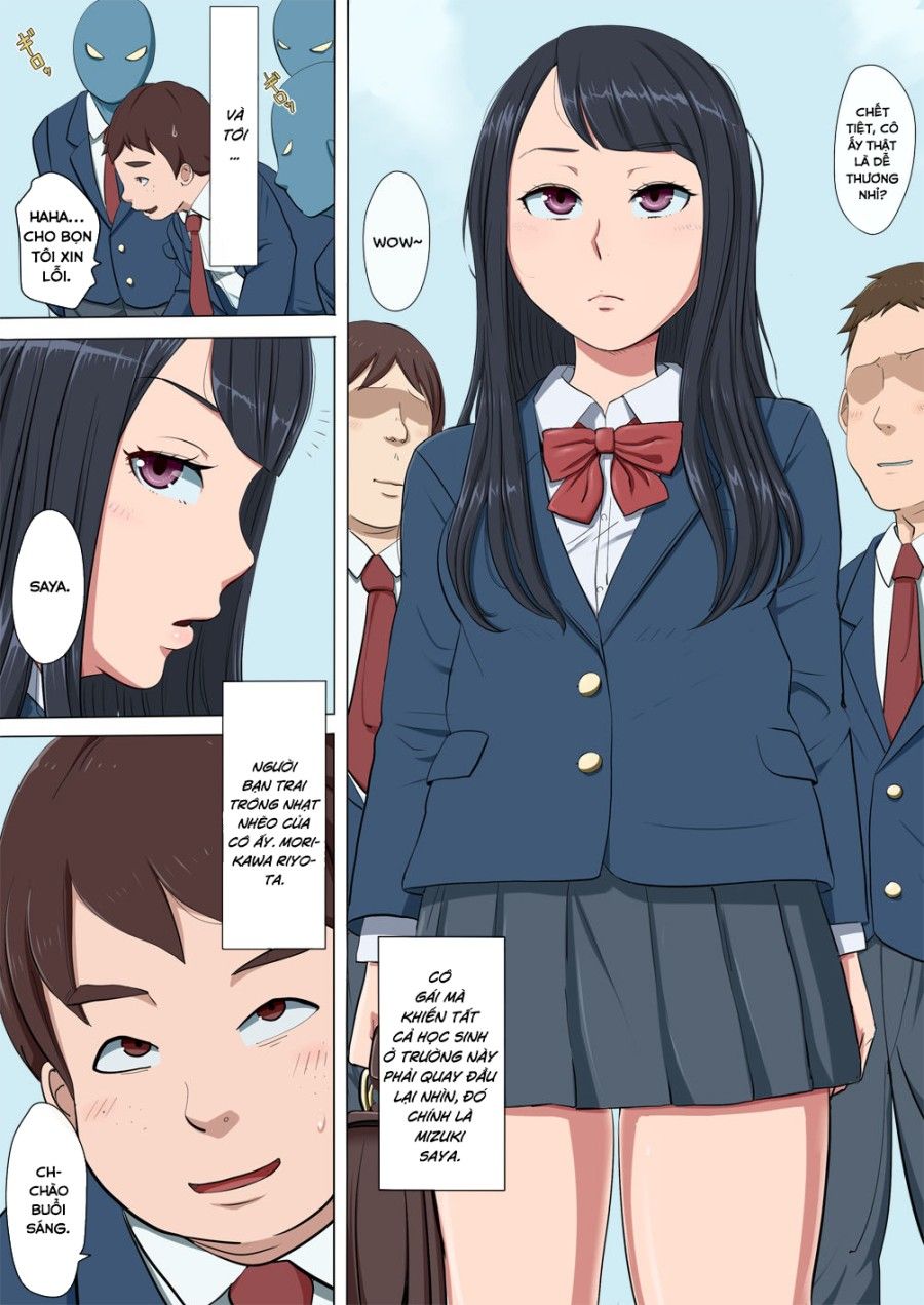 Netori Nhỏ Bạn Gái Của Thằng Học Sinh Béo Ú Chương 1 page 4 - Giả Dược