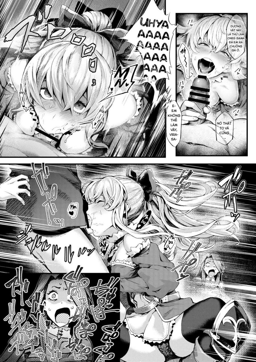 Nếu Anh Đã Cho Onee-sama Điều Đấy, Thì Em Cũng Phải Được Vậy. Oneshot page 11 - Giả Dược