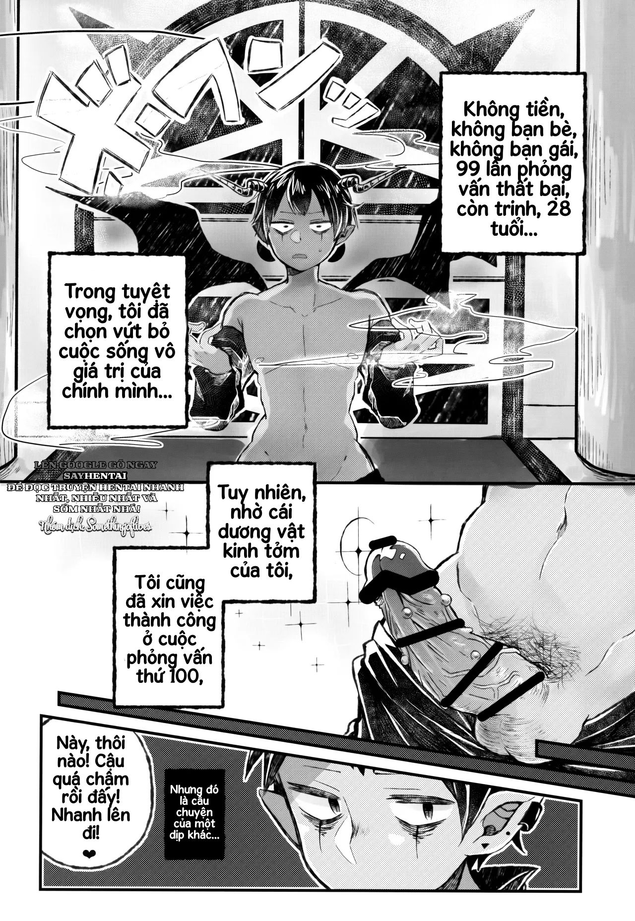 đọc truyện Nếu Bạn Muốn Chết, Thì Bắn Tinh Dịch Của Bạn Ra Trước Đi! Chương 1 ảnh 28 tại Thiên Thai Truyện