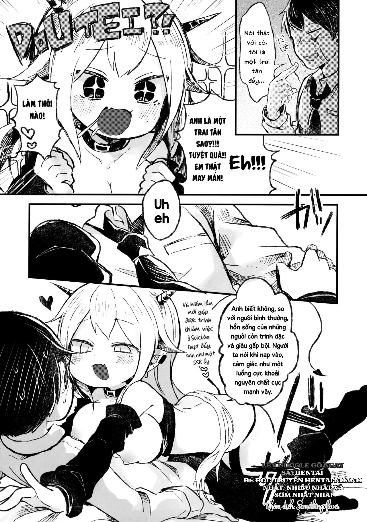 đọc truyện Nếu Bạn Muốn Chết, Thì Bắn Tinh Dịch Của Bạn Ra Trước Đi! Chương 1 ảnh 8 tại Thiên Thai Truyện