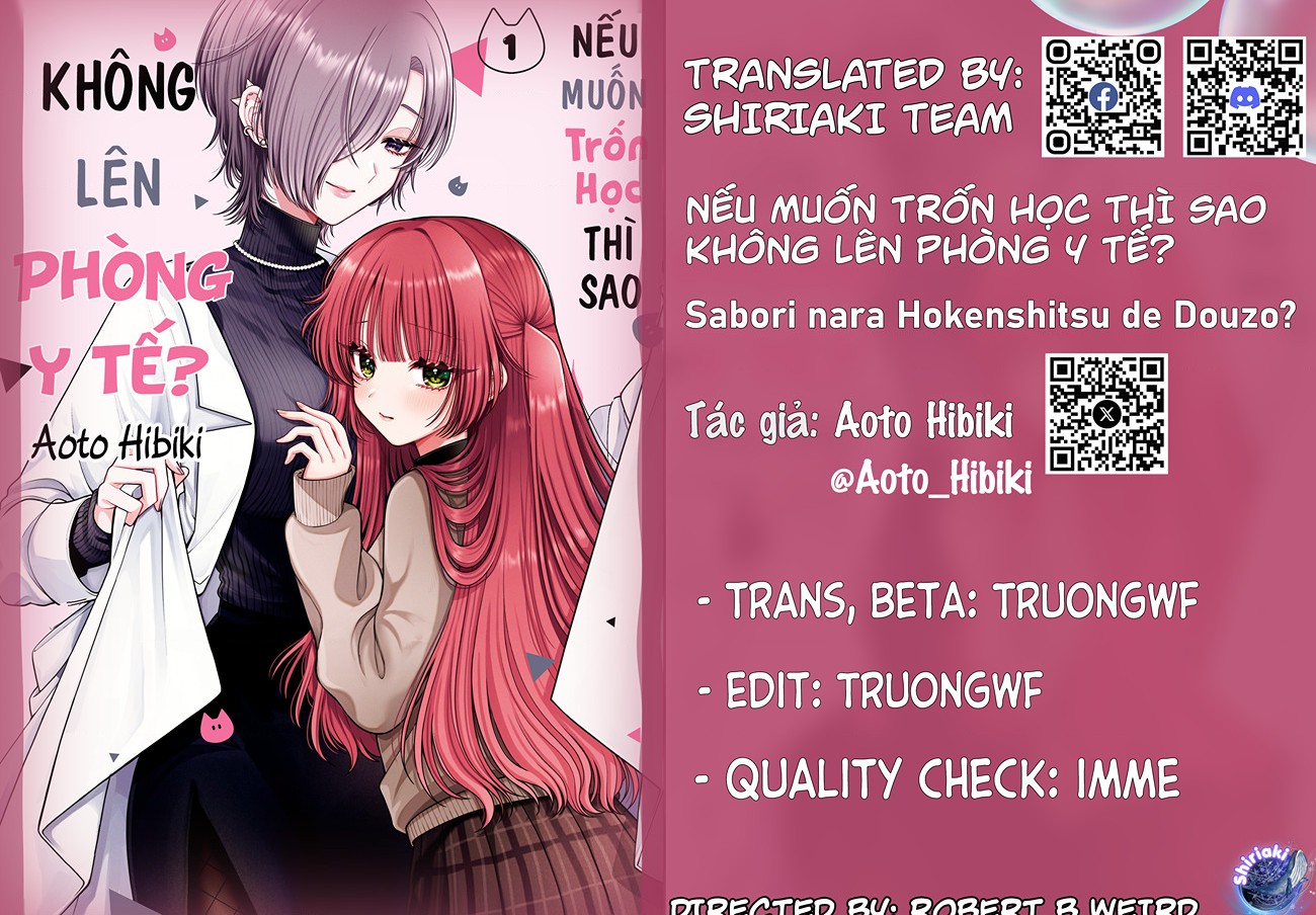 đọc truyện Nếu Muốn Trốn Học Thì Sao Không Lên Phòng Y Tế? Chương 1 ảnh 2 tại Thiên Thai Truyện