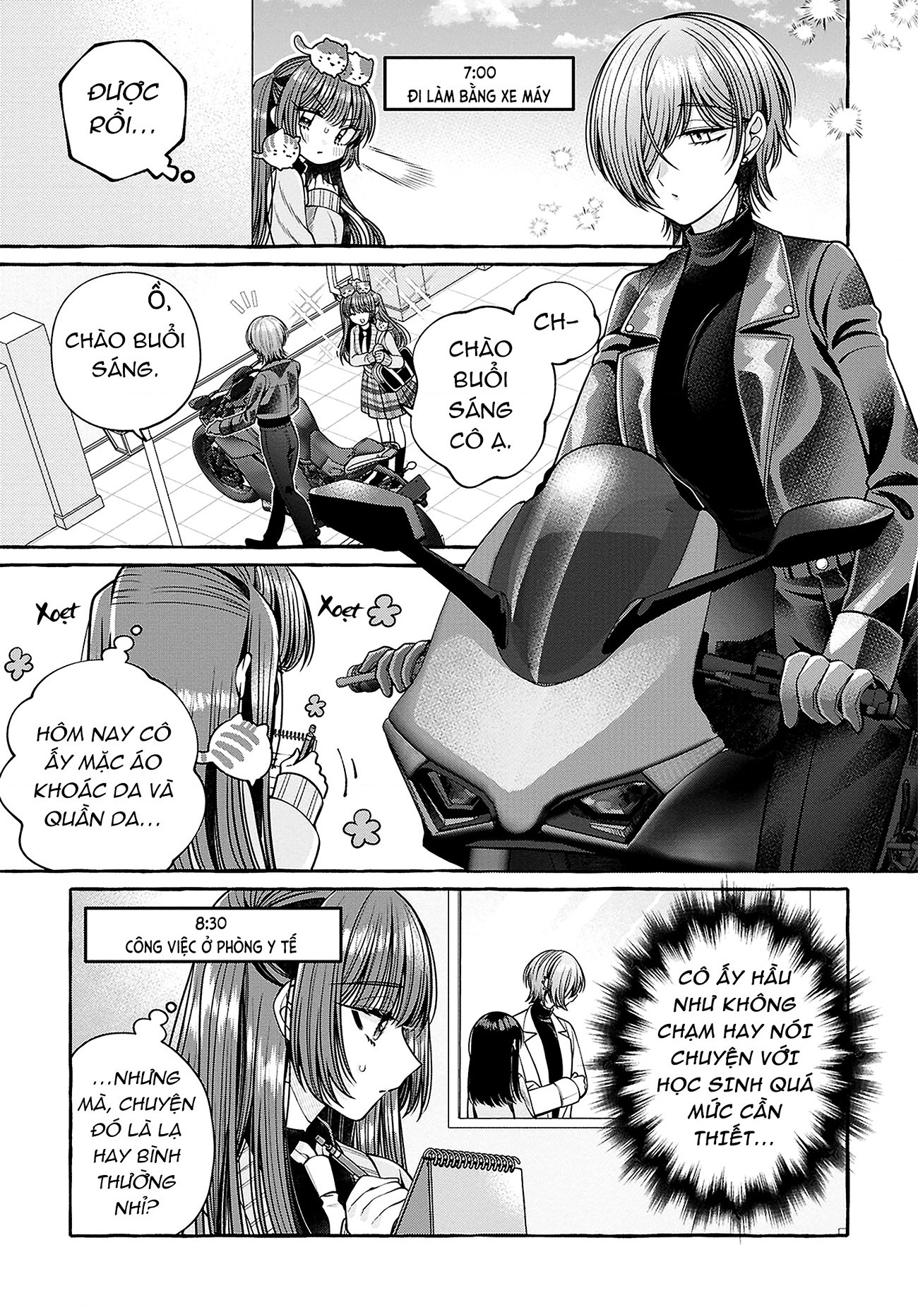 đọc truyện Nếu Muốn Trốn Học Thì Sao Không Lên Phòng Y Tế? Chương 2 ảnh 14 tại Thiên Thai Truyện