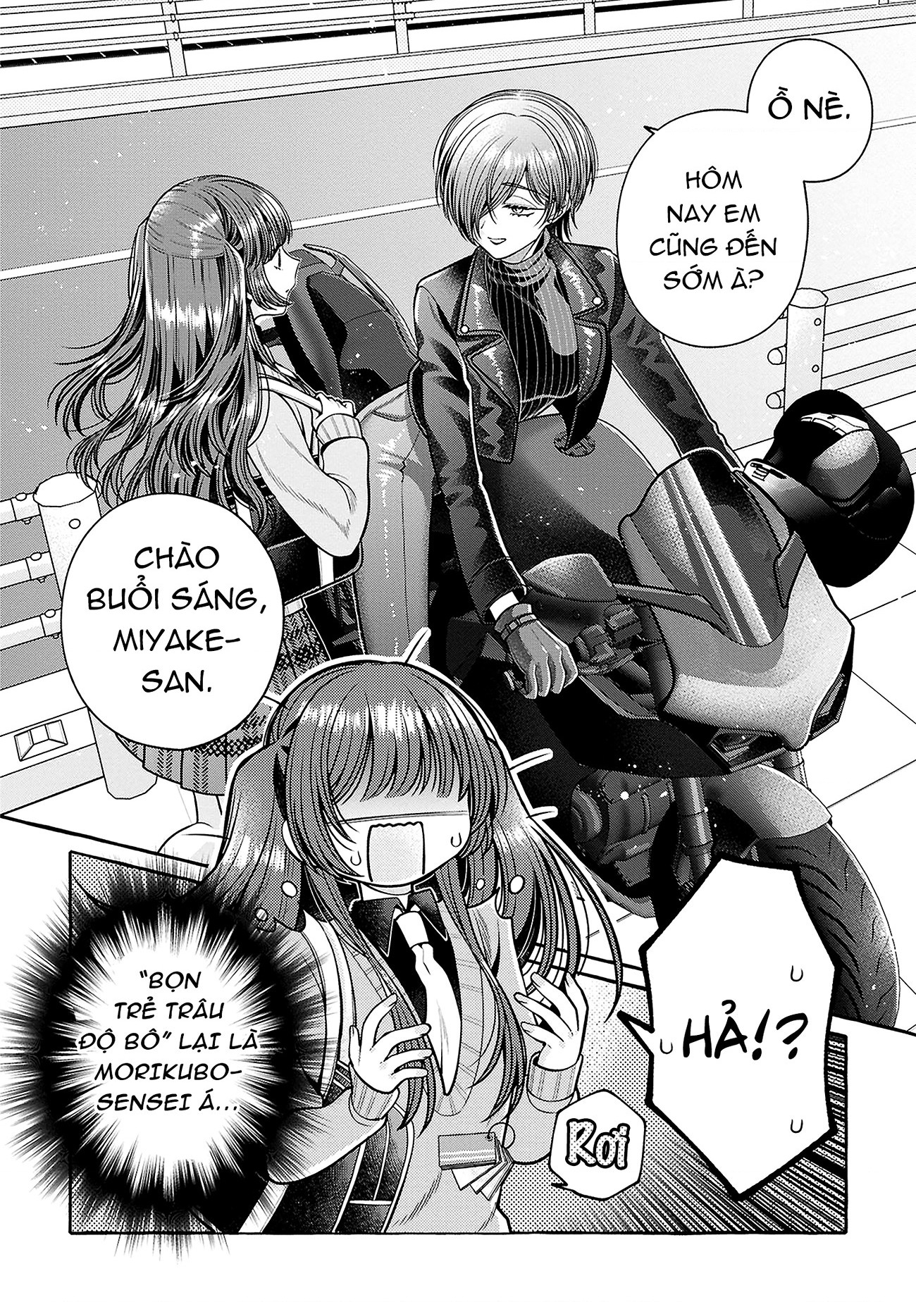 đọc truyện Nếu Muốn Trốn Học Thì Sao Không Lên Phòng Y Tế? Chương 2 ảnh 7 tại Thiên Thai Truyện