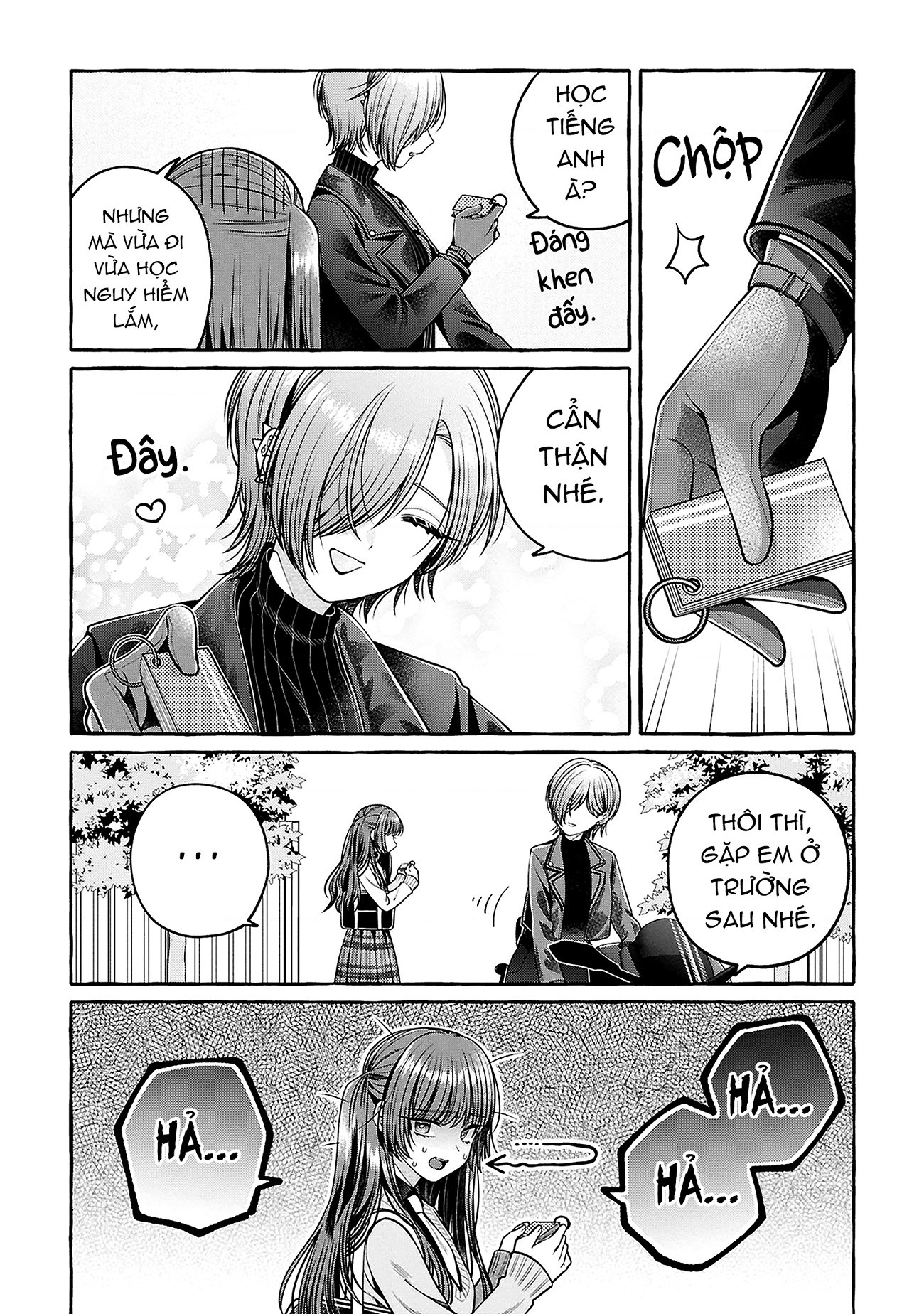 đọc truyện Nếu Muốn Trốn Học Thì Sao Không Lên Phòng Y Tế? Chương 2 ảnh 8 tại Thiên Thai Truyện