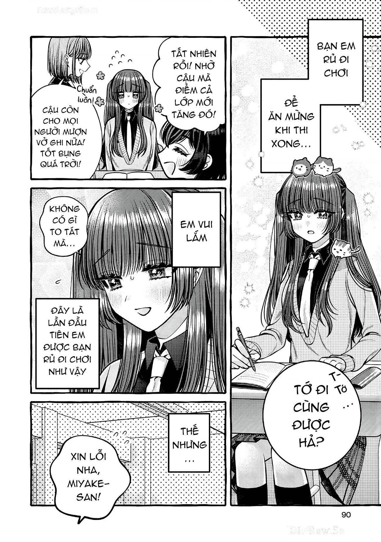 đọc truyện Nếu Muốn Trốn Học Thì Sao Không Lên Phòng Y Tế? Chương 3 ảnh 14 tại Thiên Thai Truyện