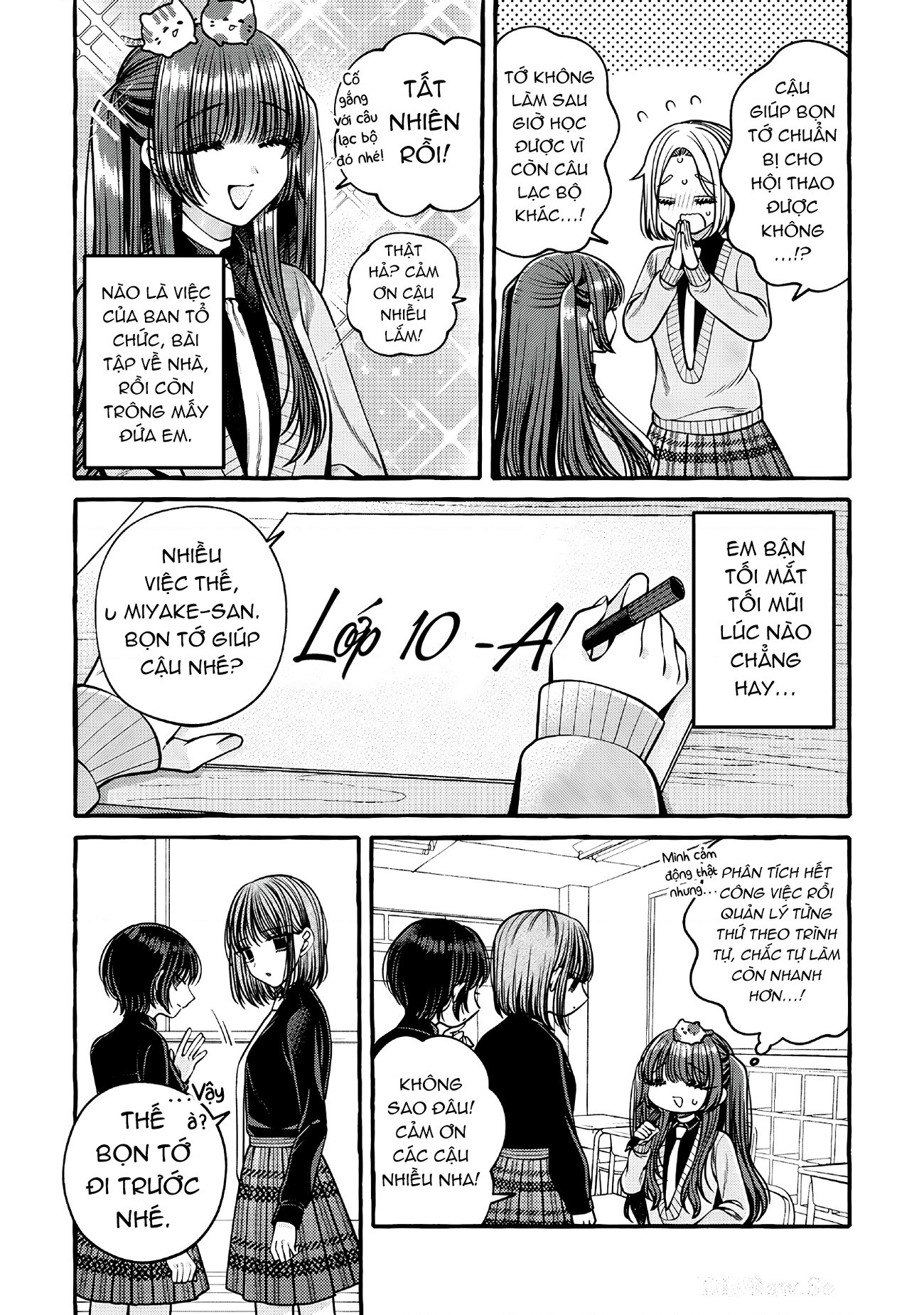 đọc truyện Nếu Muốn Trốn Học Thì Sao Không Lên Phòng Y Tế? Chương 3 ảnh 15 tại Thiên Thai Truyện