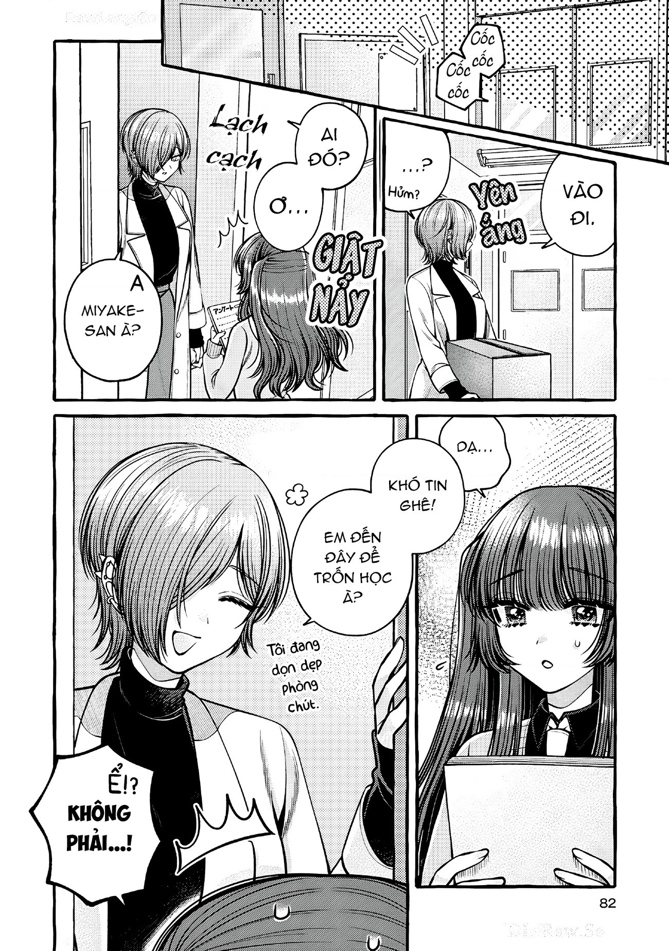 đọc truyện Nếu Muốn Trốn Học Thì Sao Không Lên Phòng Y Tế? Chương 3 ảnh 6 tại Thiên Thai Truyện