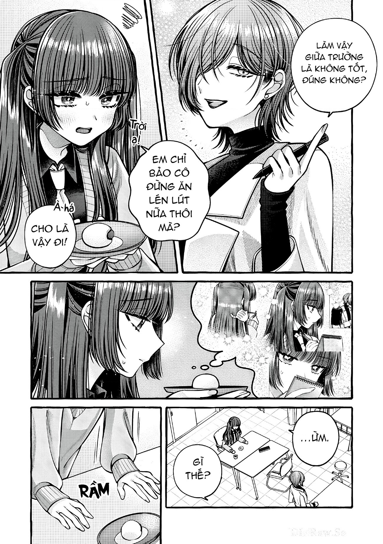 đọc truyện Nếu Muốn Trốn Học Thì Sao Không Lên Phòng Y Tế? Chương 3 ảnh 11 tại Thiên Thai Truyện