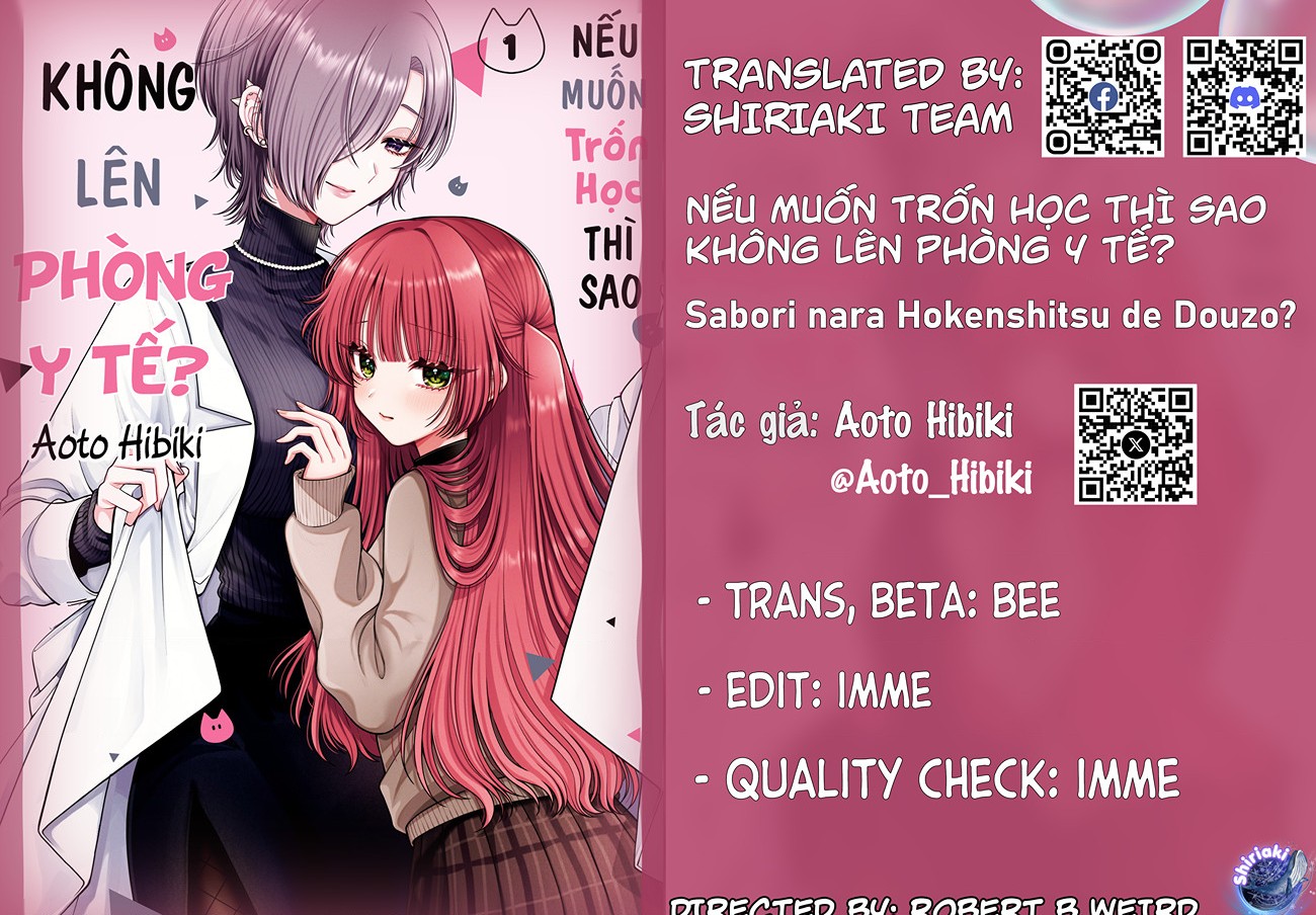 đọc truyện Nếu Muốn Trốn Học Thì Sao Không Lên Phòng Y Tế? Chương 4 ảnh 2 tại Thiên Thai Truyện