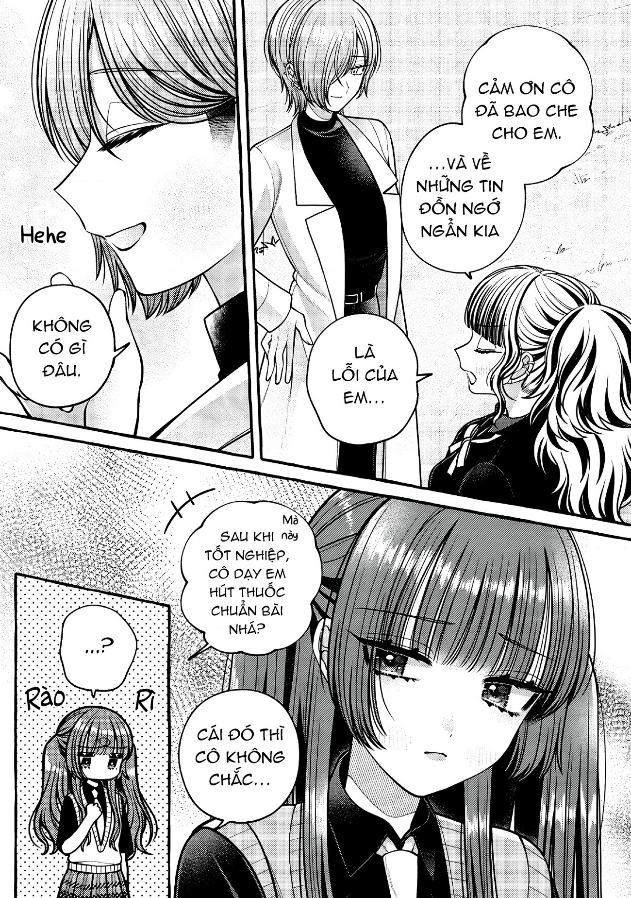 đọc truyện Nếu Muốn Trốn Học Thì Sao Không Lên Phòng Y Tế? Chương 5 ảnh 9 tại Thiên Thai Truyện