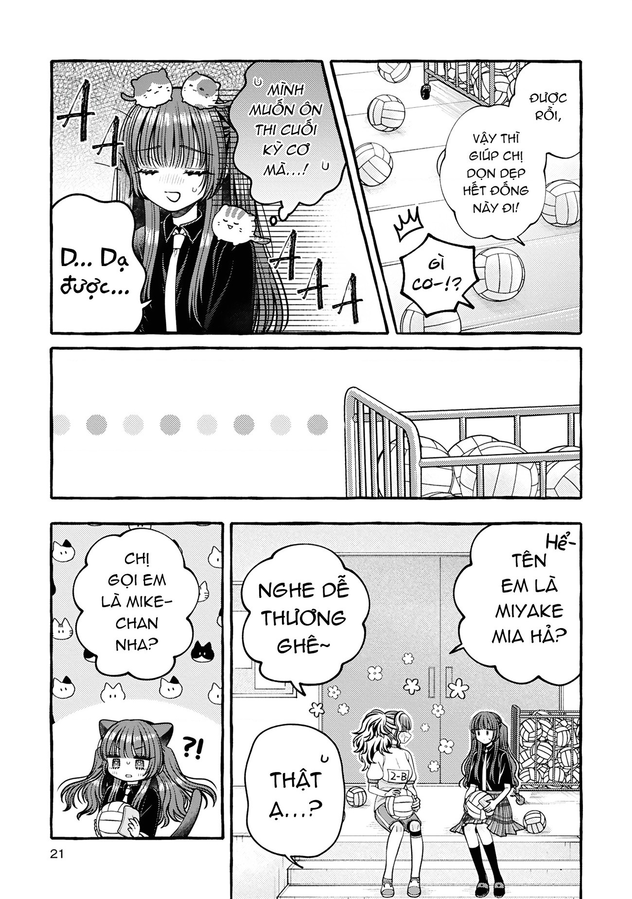 đọc truyện Nếu Muốn Trốn Học Thì Sao Không Lên Phòng Y Tế? Chương 6 ảnh 19 tại Thiên Thai Truyện