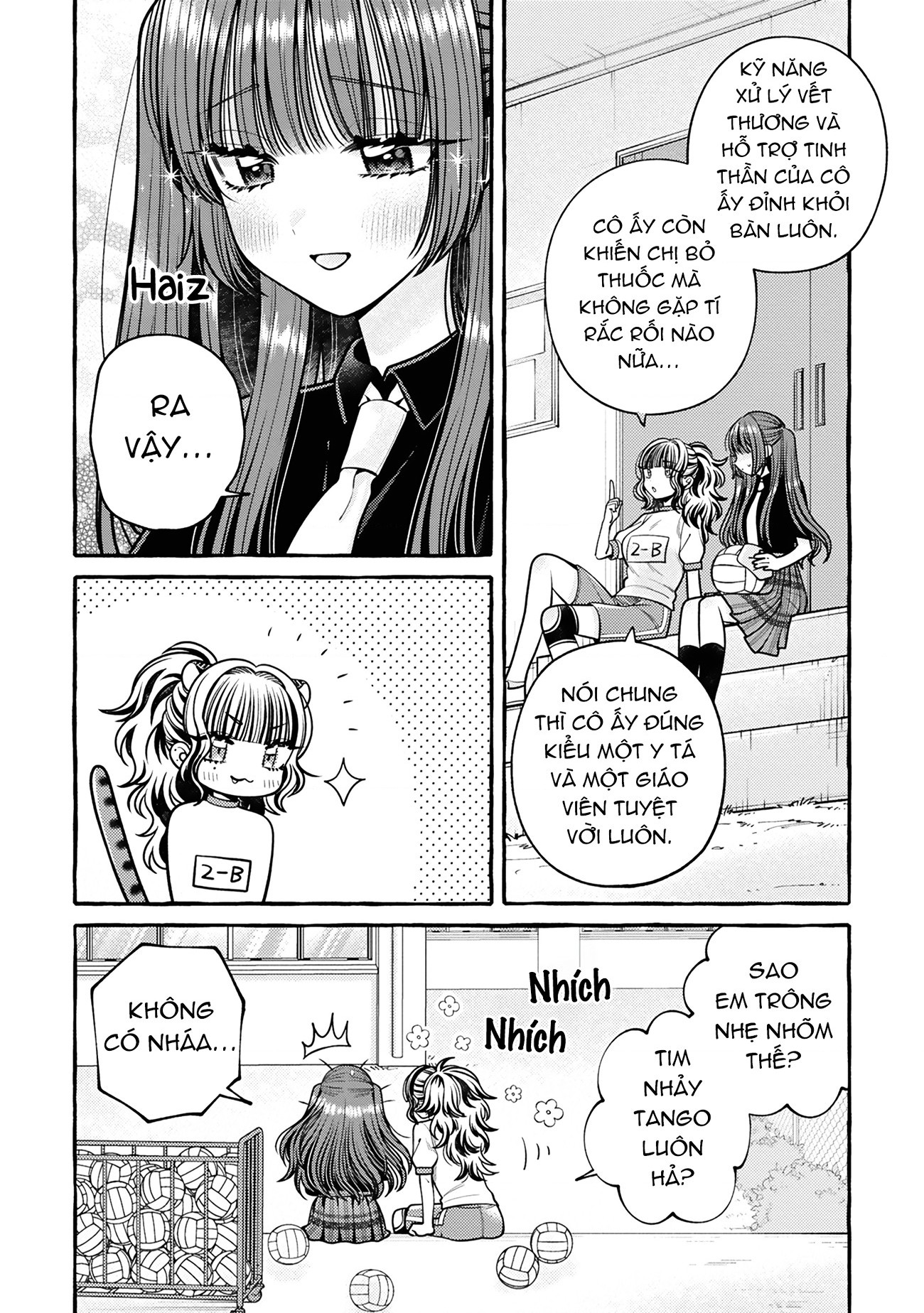 đọc truyện Nếu Muốn Trốn Học Thì Sao Không Lên Phòng Y Tế? Chương 6 ảnh 22 tại Thiên Thai Truyện