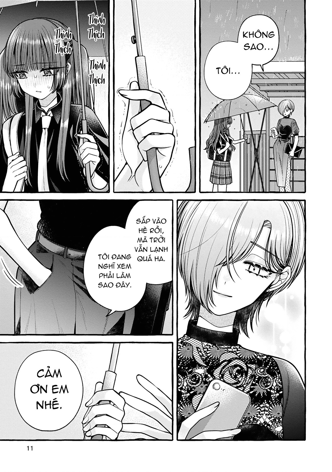 đọc truyện Nếu Muốn Trốn Học Thì Sao Không Lên Phòng Y Tế? Chương 6 ảnh 9 tại Thiên Thai Truyện