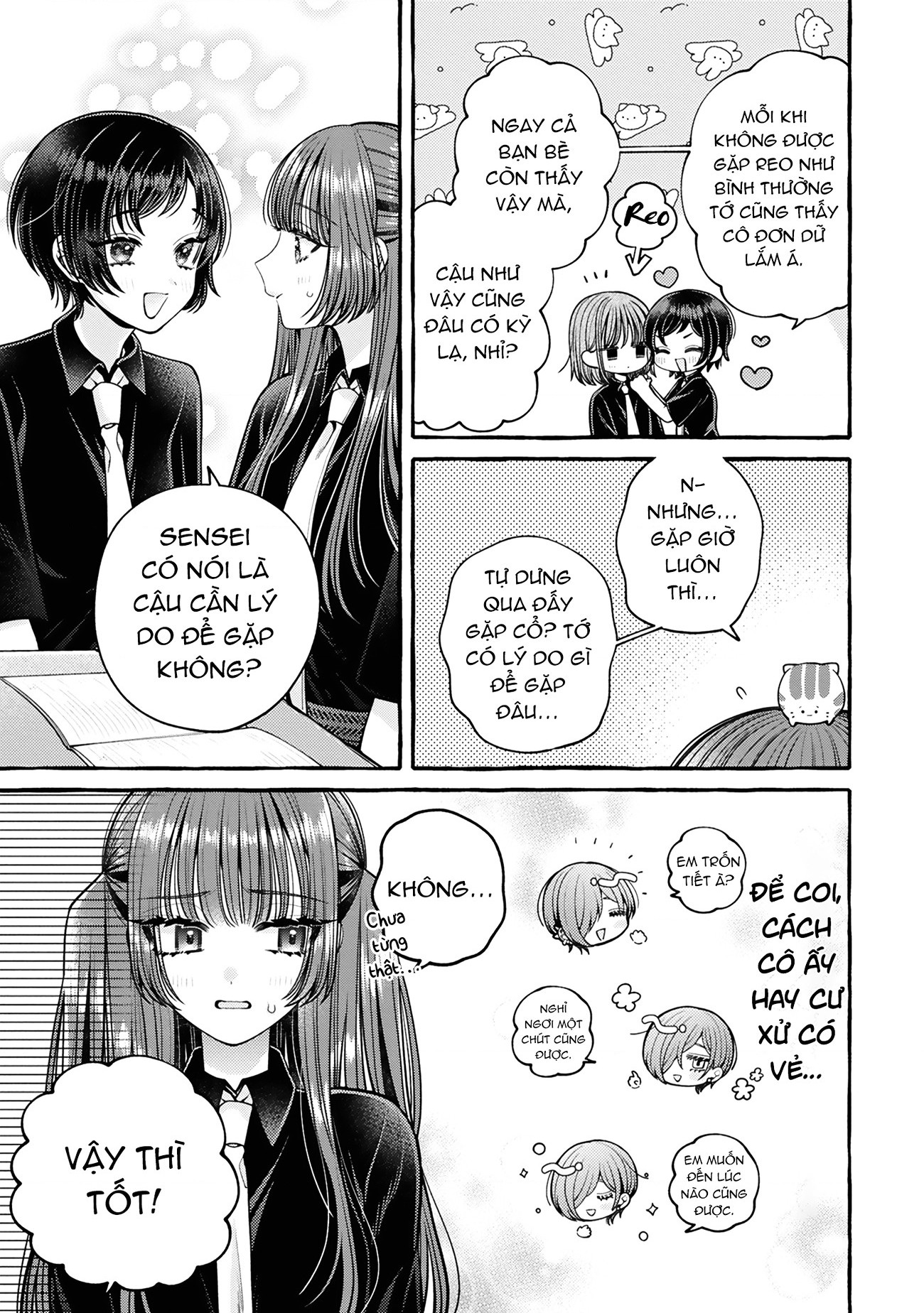 đọc truyện Nếu Muốn Trốn Học Thì Sao Không Lên Phòng Y Tế? Chương 7 ảnh 13 tại Thiên Thai Truyện