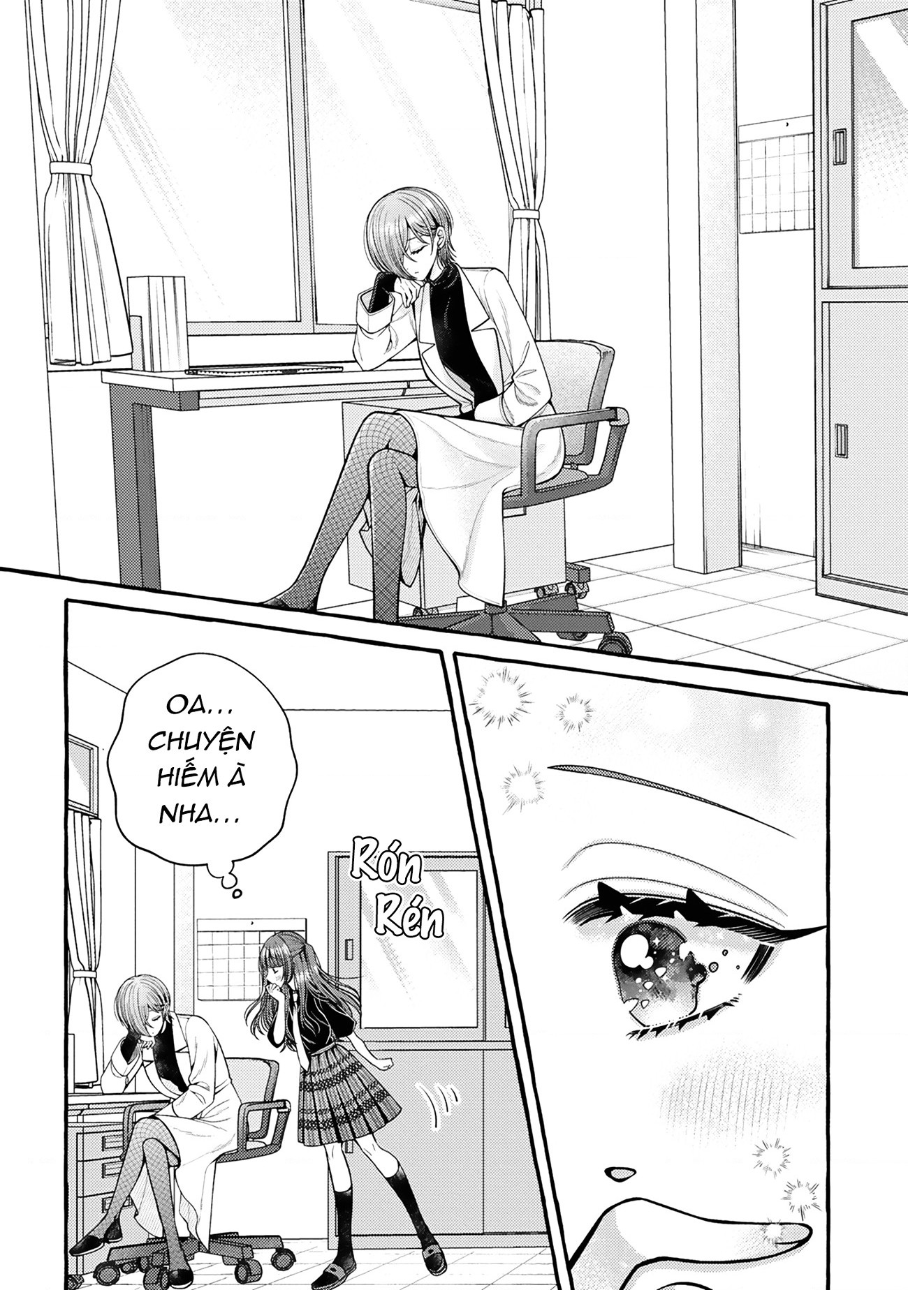 đọc truyện Nếu Muốn Trốn Học Thì Sao Không Lên Phòng Y Tế? Chương 7 ảnh 17 tại Thiên Thai Truyện