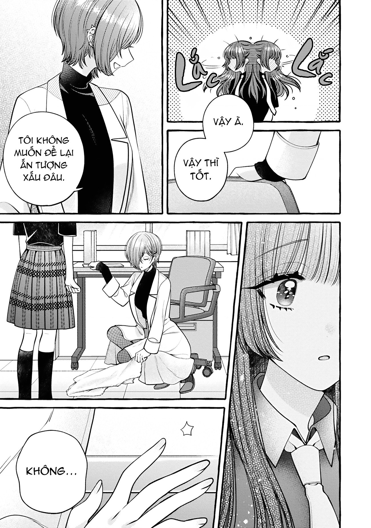 đọc truyện Nếu Muốn Trốn Học Thì Sao Không Lên Phòng Y Tế? Chương 7 ảnh 23 tại Thiên Thai Truyện