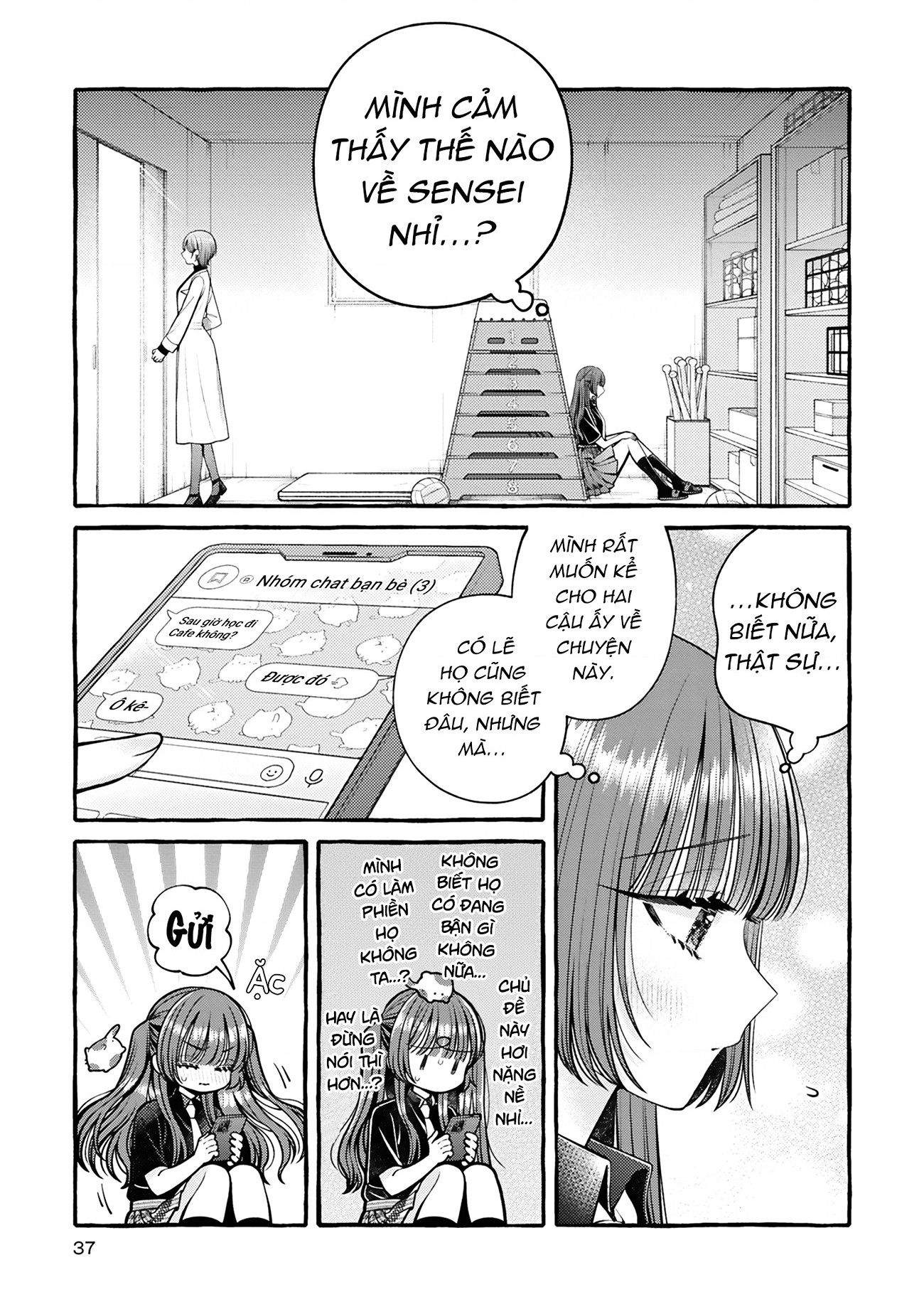 đọc truyện Nếu Muốn Trốn Học Thì Sao Không Lên Phòng Y Tế? Chương 7 ảnh 5 tại Thiên Thai Truyện