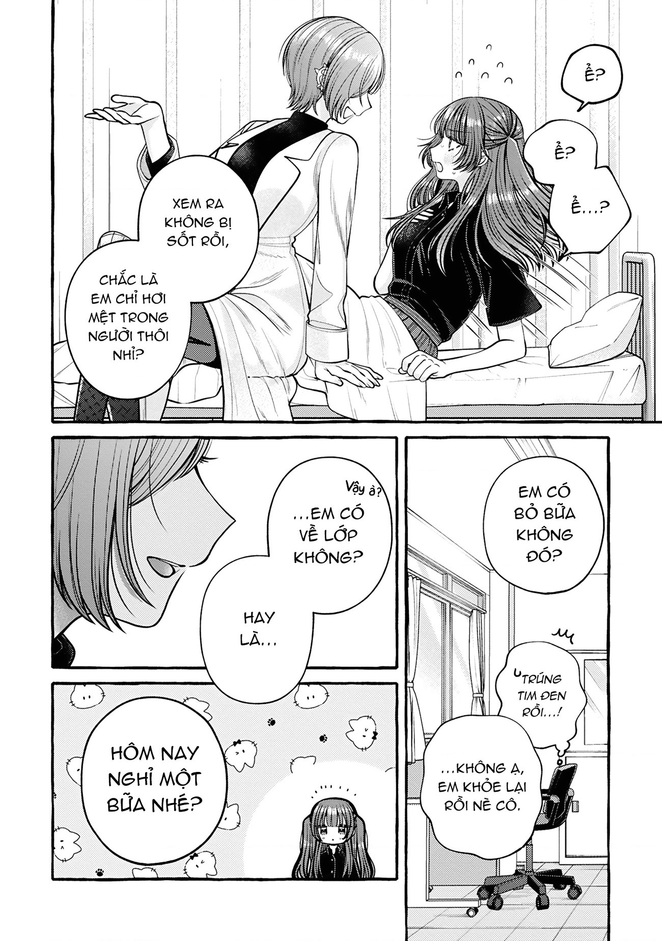 đọc truyện Nếu Muốn Trốn Học Thì Sao Không Lên Phòng Y Tế? Chương 8 ảnh 17 tại Thiên Thai Truyện