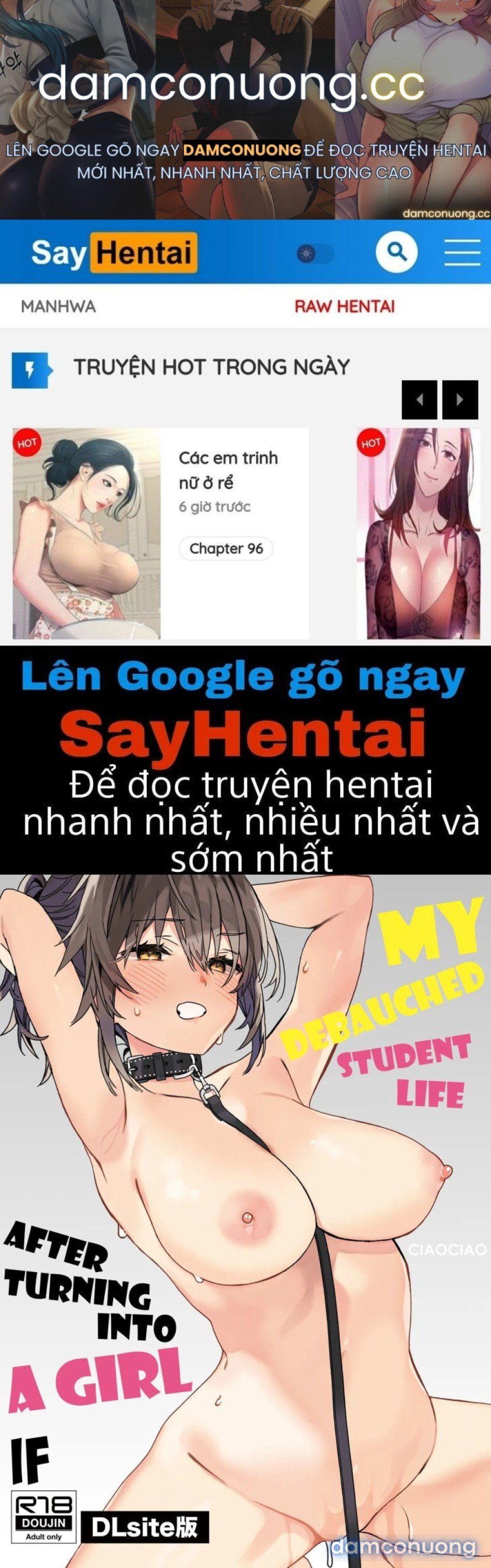 đọc truyện Nếu Tôi Bị Chuyển Giới Thì Cuộc Sống Học Sinh Đổ Nát Của Tôi Chương 1 ảnh 2 tại Thiên Thai Truyện