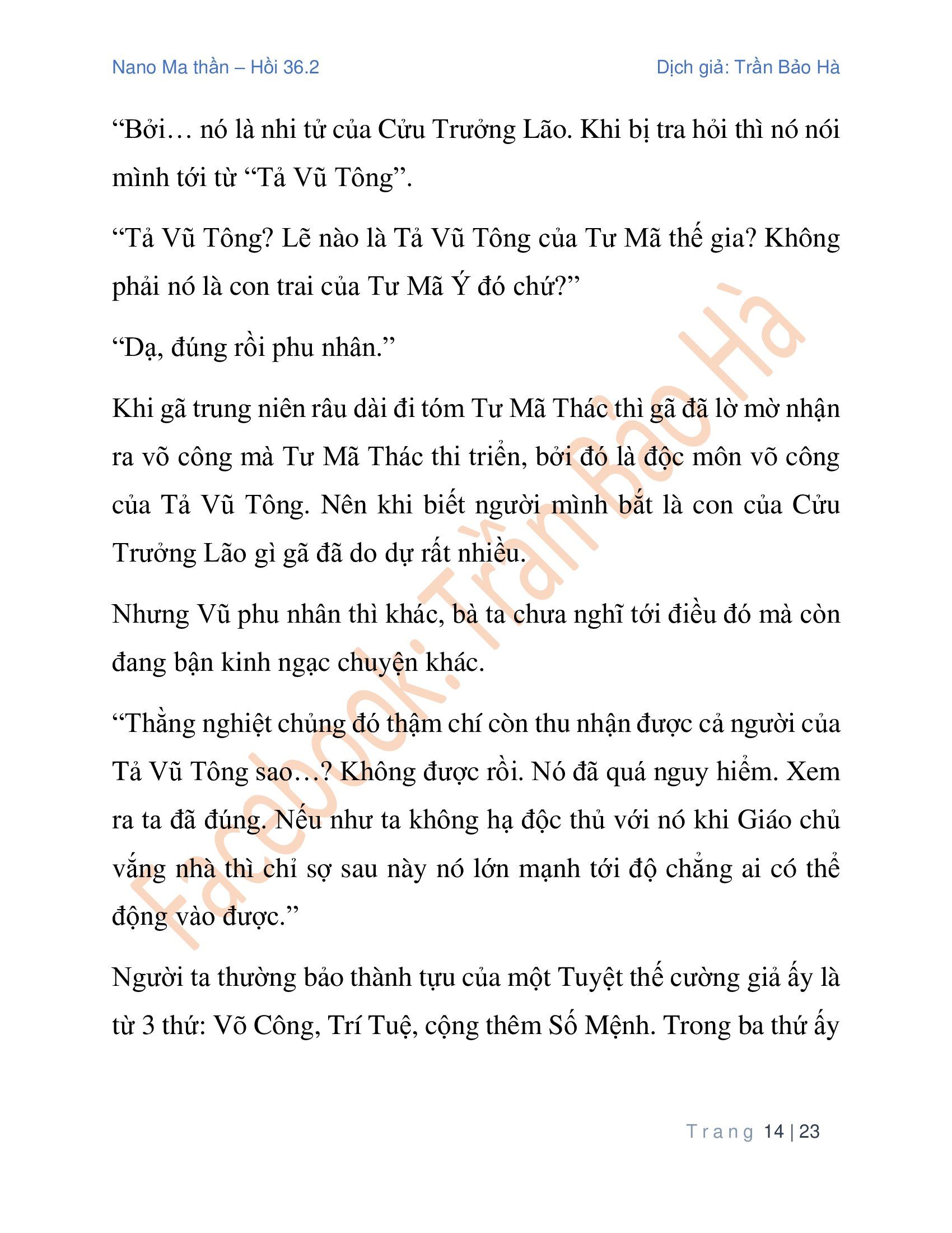 đọc truyện Ngã Lão Ma Thần Chương 90.2 ảnh 16 tại Thiên Thai Truyện