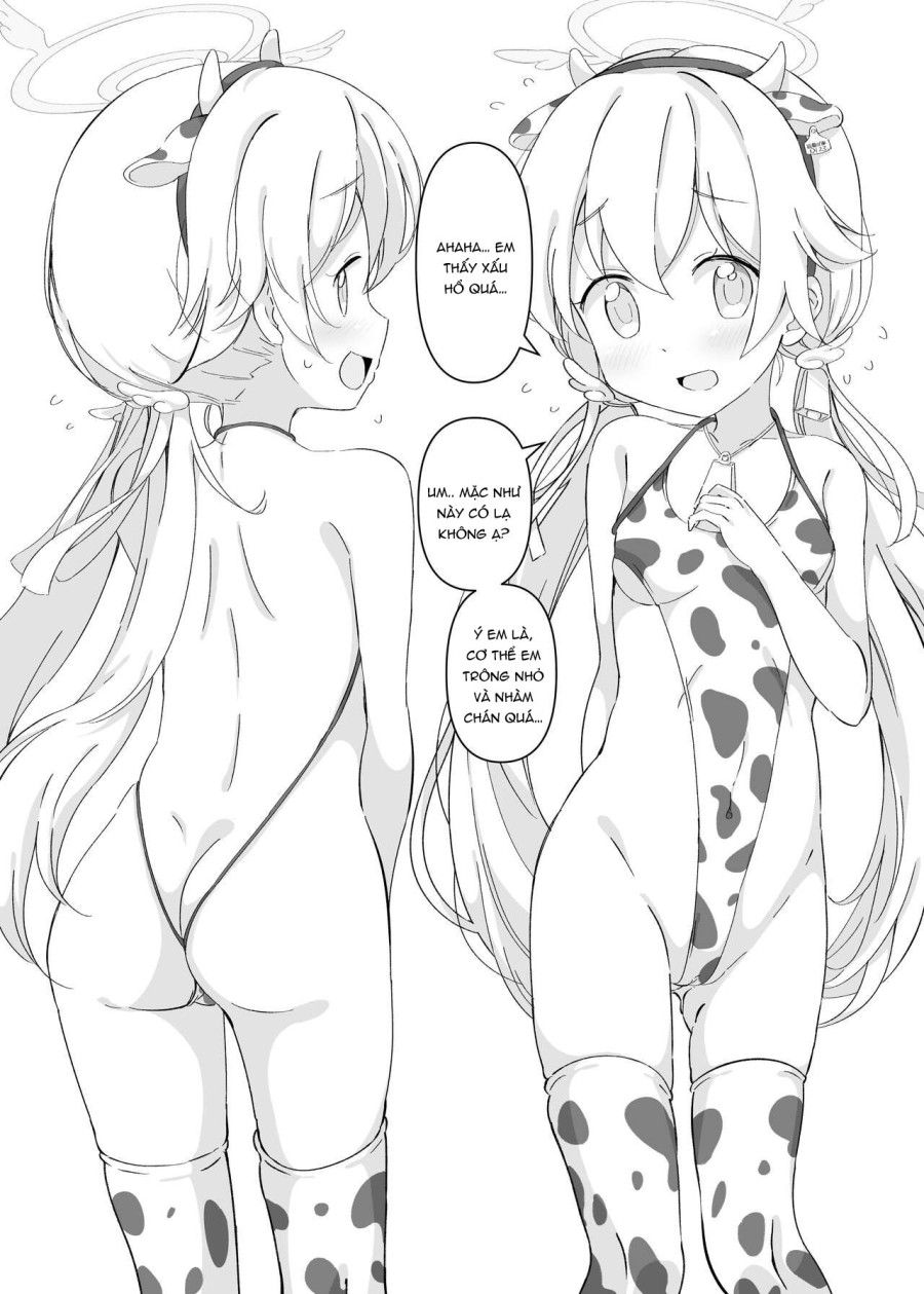 Ngành Công Nghiệp Sữa Của Blue Archive Oneshot page 9 - Giả Dược