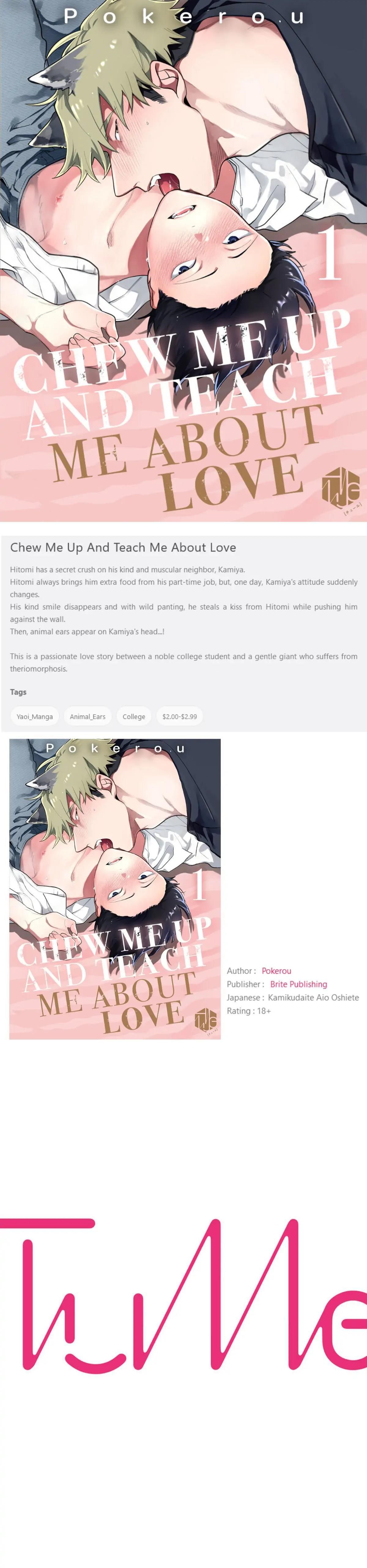 đọc truyện Ngấu Nghiến Tôi Và Cho Tôi Biết Thế Nào Là Yêu Chương 1 ảnh 2 tại Thiên Thai Truyện