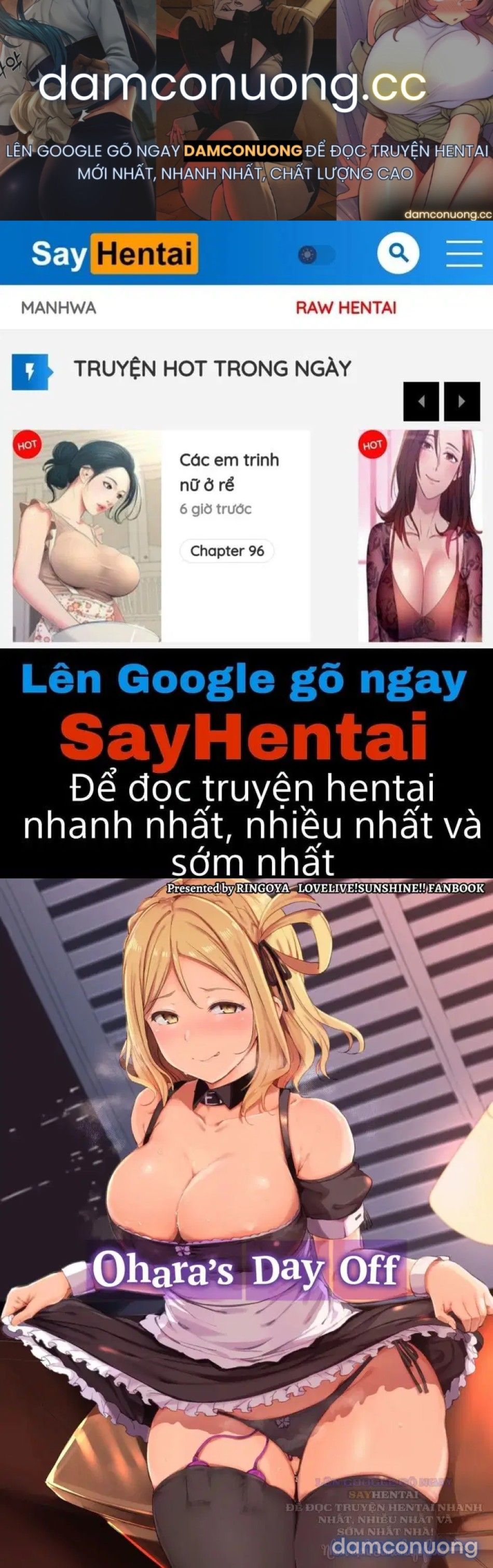 đọc truyện Ngày Nghỉ Của Ohara Chương 1 ảnh 2 tại Thiên Thai Truyện