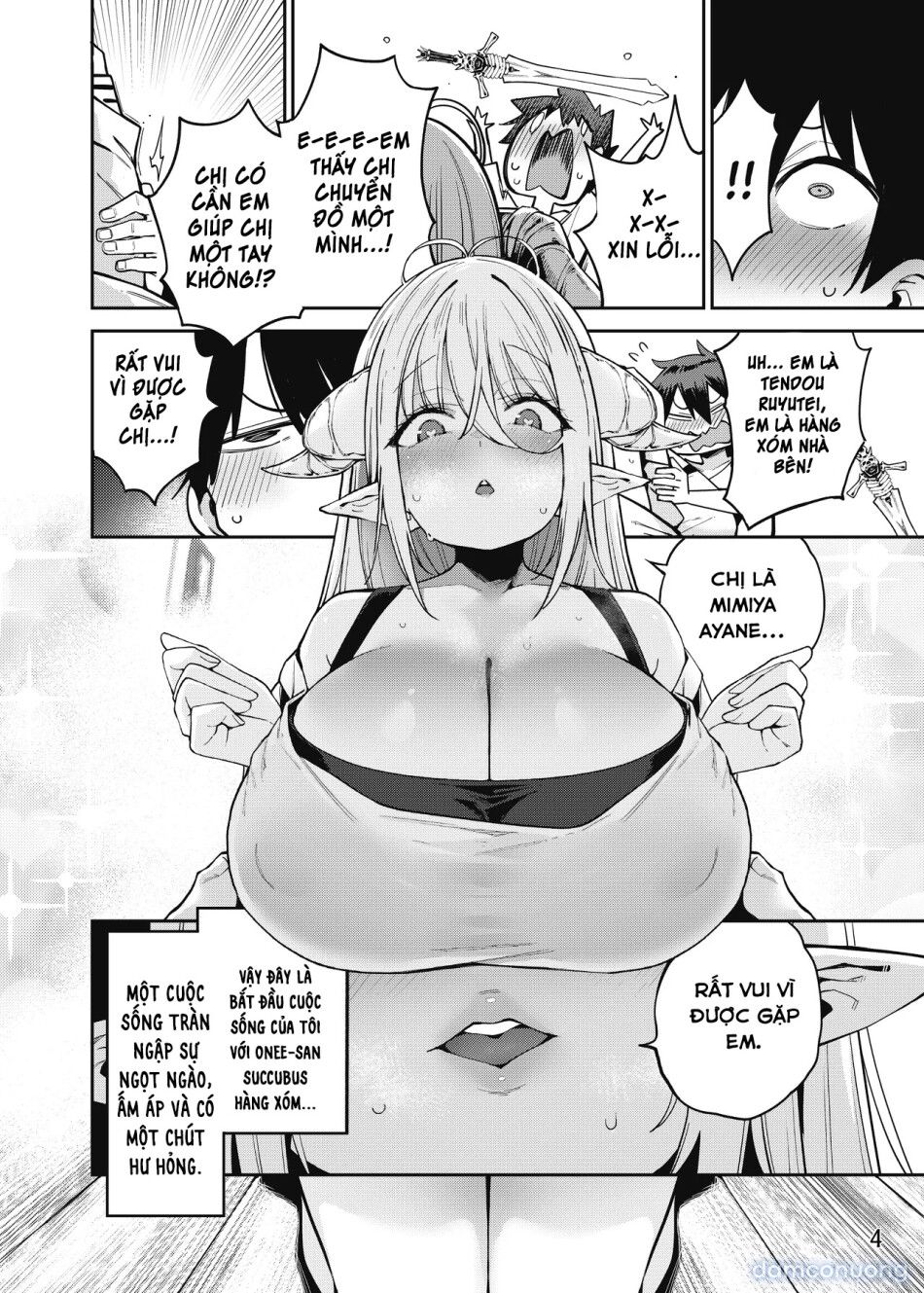 đọc truyện Ngày Tháng Ngọt Ngào Bên Chị Gái Succubus Hàng Xóm Quyến Rũ Chương 0 ảnh 7 tại Thiên Thai Truyện