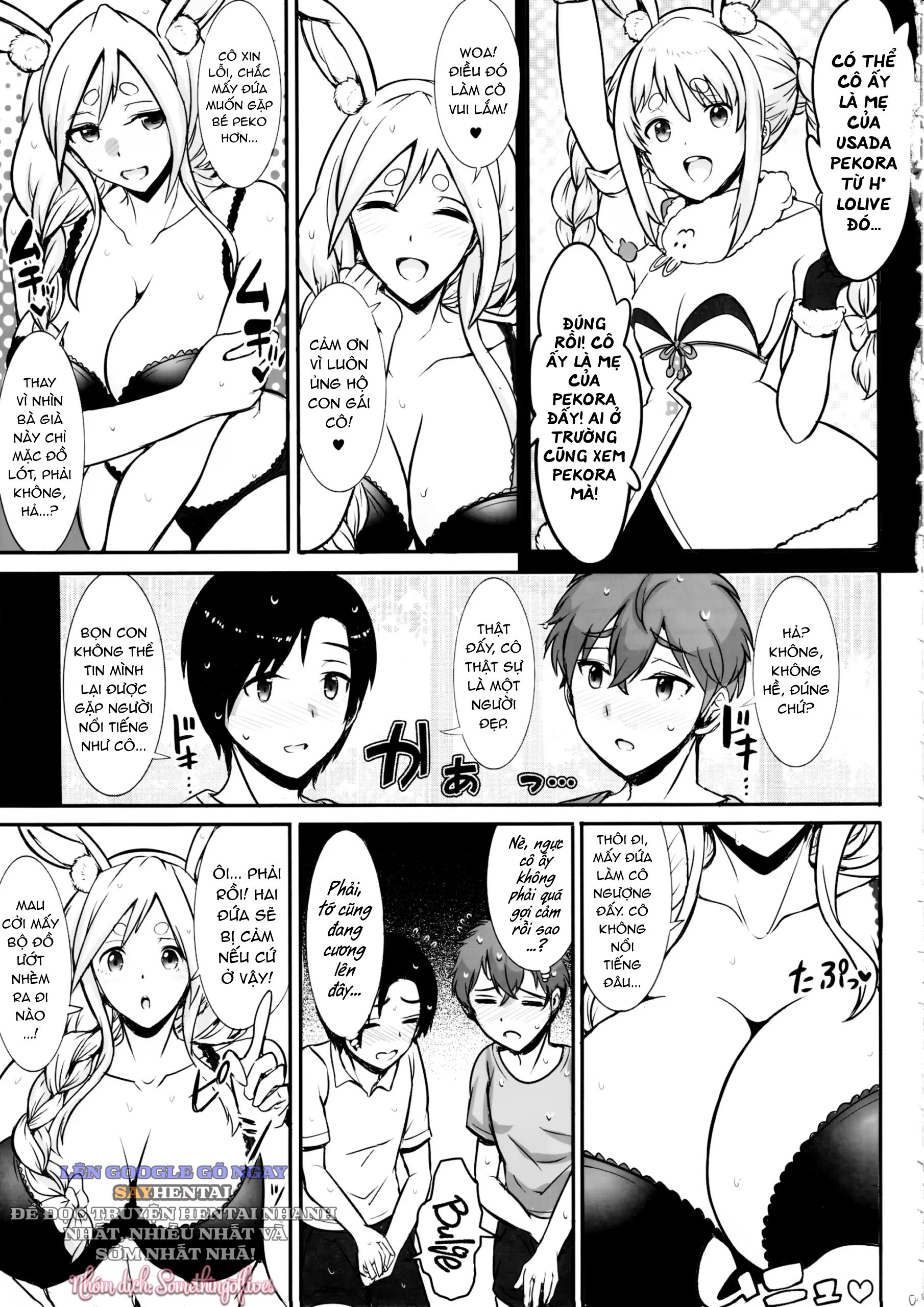 đọc truyện Nghỉ Ngơi Cùng Mẹ Pekora Chương 1 ảnh 5 tại Thiên Thai Truyện