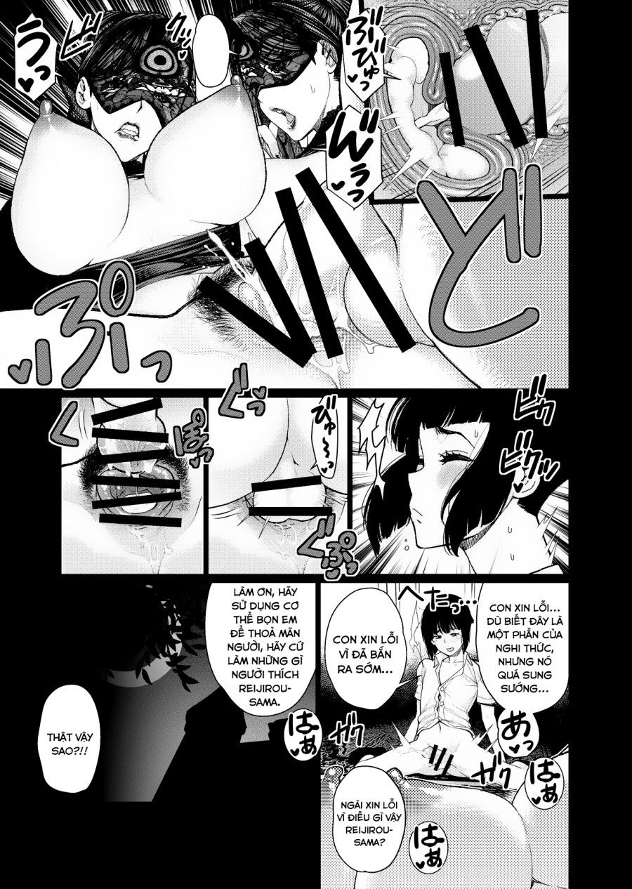Nghi Thức Dâm Dục Cùng Với Hai Người Dì Sinh Đôi Oneshot page 10 - Giả Dược