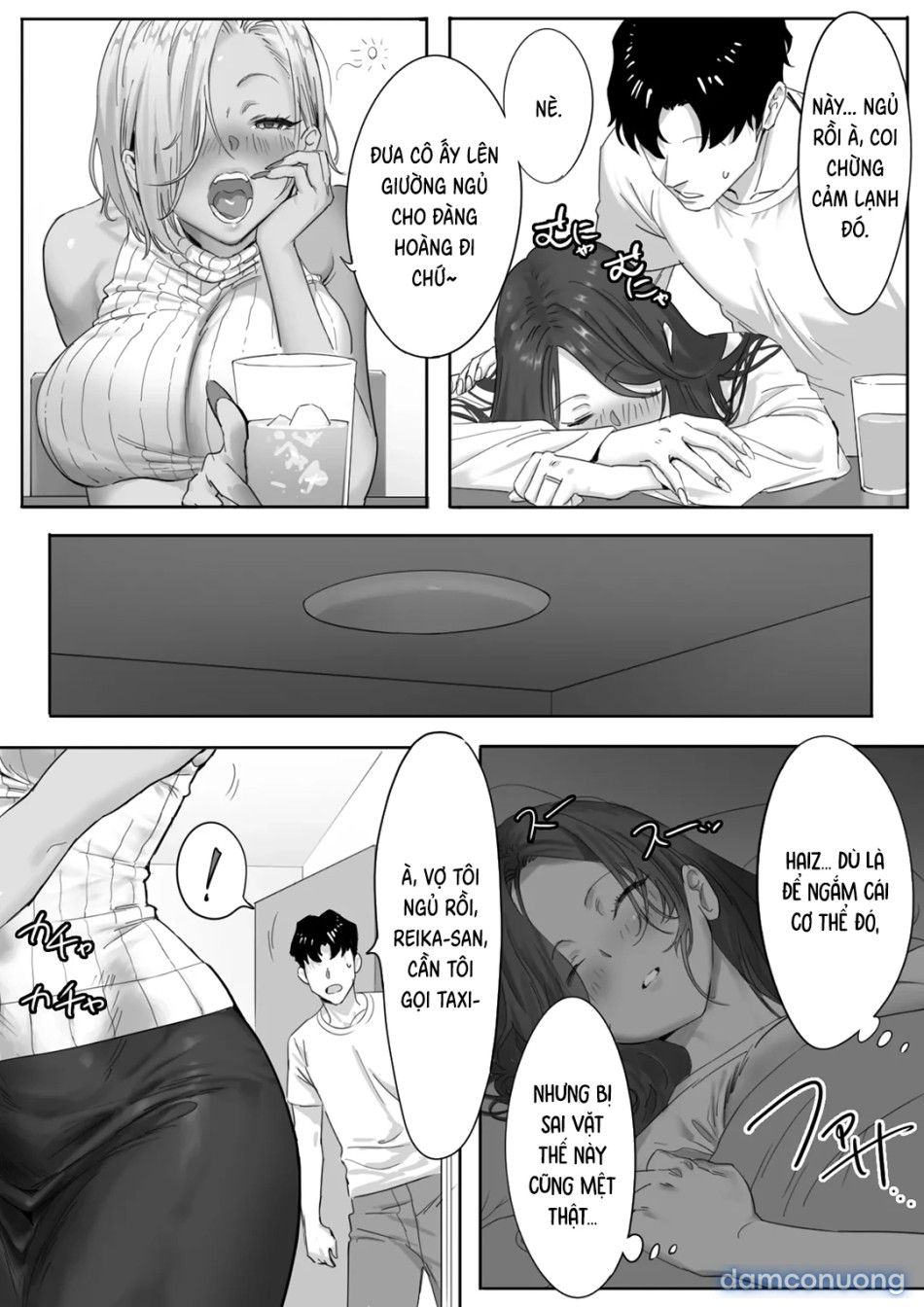 đọc truyện Ngoại Tình Với Sếp Nữ Tóc Vàng Nóng Bỏng! Chương 1 ảnh 6 tại Thiên Thai Truyện