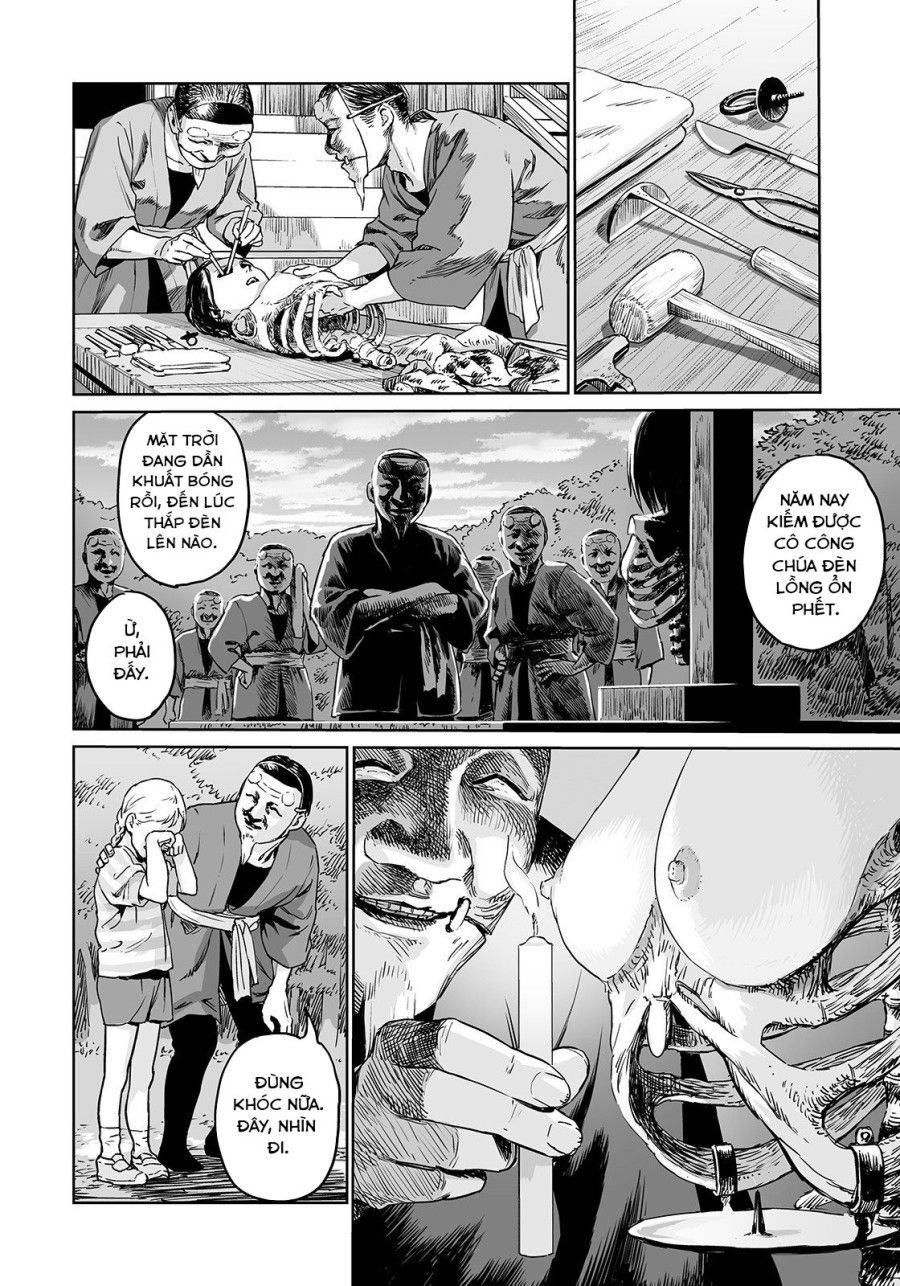 Ngọn Núi Của Vị Thần Oogetsuhime. Oneshot page 24 - Giả Dược