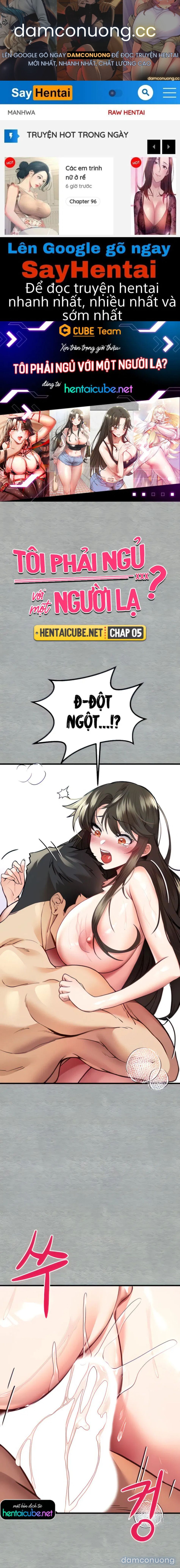 đọc truyện Ngủ Cùng Người Lạ ?! Chương 5 ảnh 2 tại Thiên Thai Truyện