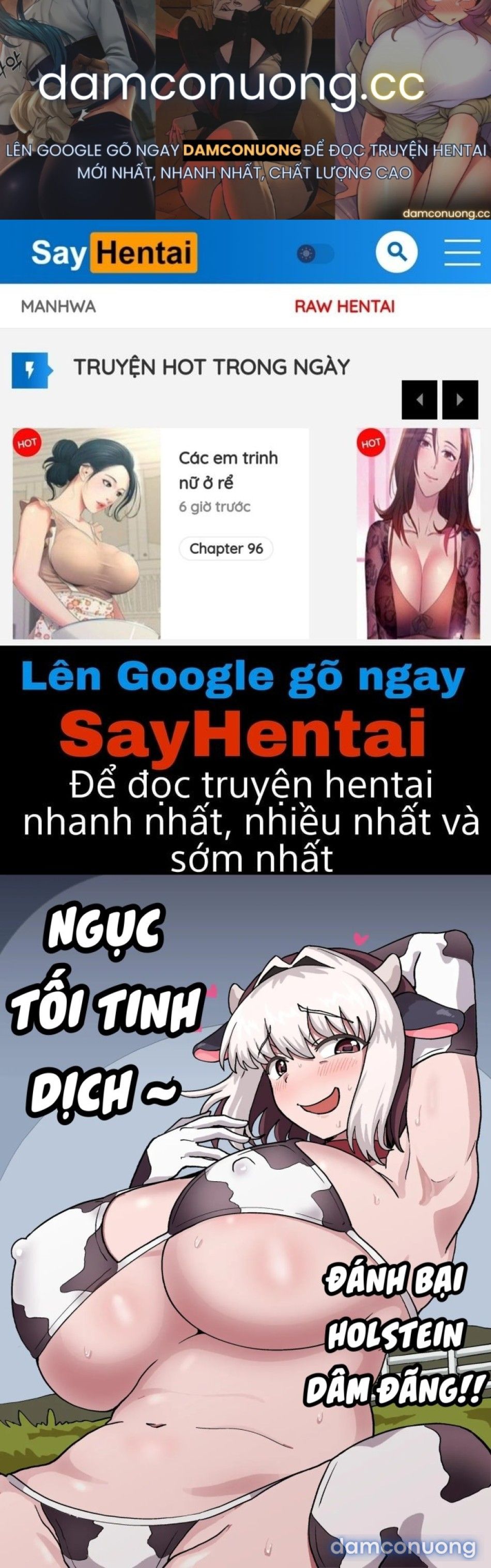 đọc truyện Ngục Tối Tinh Dịch ~ Đánh Bại Holstein Dâm Đãng!!~ Chương 1 ảnh 2 tại Thiên Thai Truyện