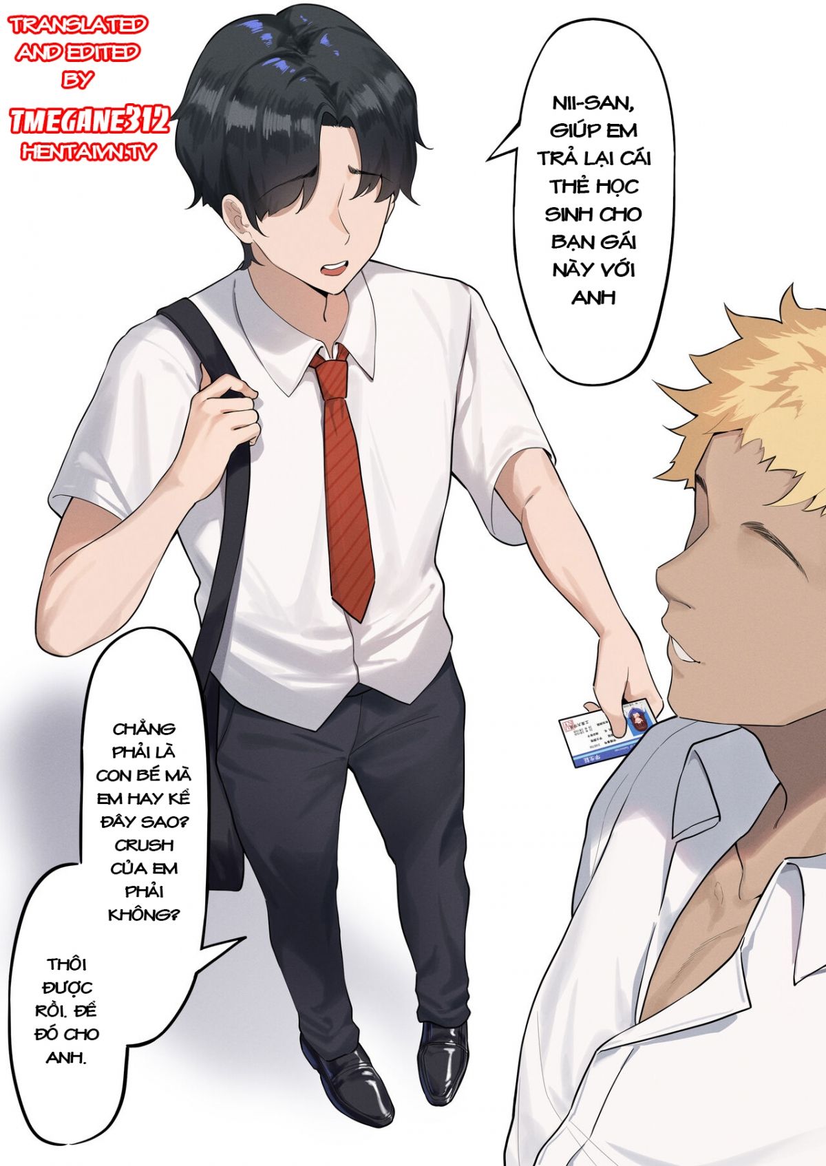 đọc truyện Người Anh Trai Tốt Bụng Test Hàng Giùm Cậu Em! Oneshot ảnh 3 tại Thiên Thai Truyện