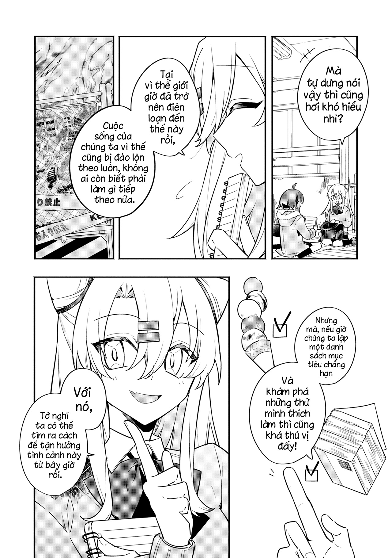 đọc truyện Người Bạn Đầu Tiên Của Tôi Lại Là Zombie Sao!? Chương 2 ảnh 5 tại Thiên Thai Truyện