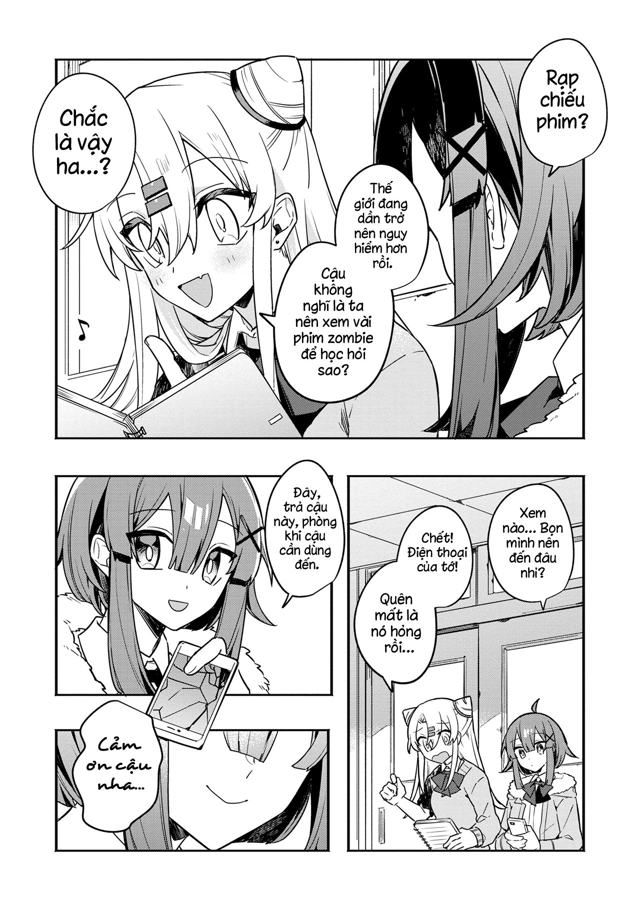 đọc truyện Người Bạn Đầu Tiên Của Tôi Lại Là Zombie Sao!? Chương 3 ảnh 7 tại Thiên Thai Truyện