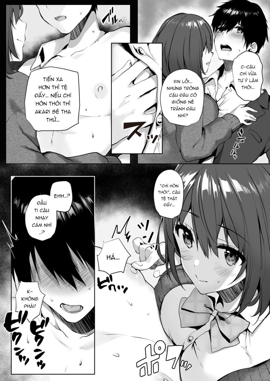 Người Bạn Ngực To Đã Quyến Rũ Tôi Ngay Cả Khi Tôi Có Bạn Gái Oneshot page 12 - Giả Dược